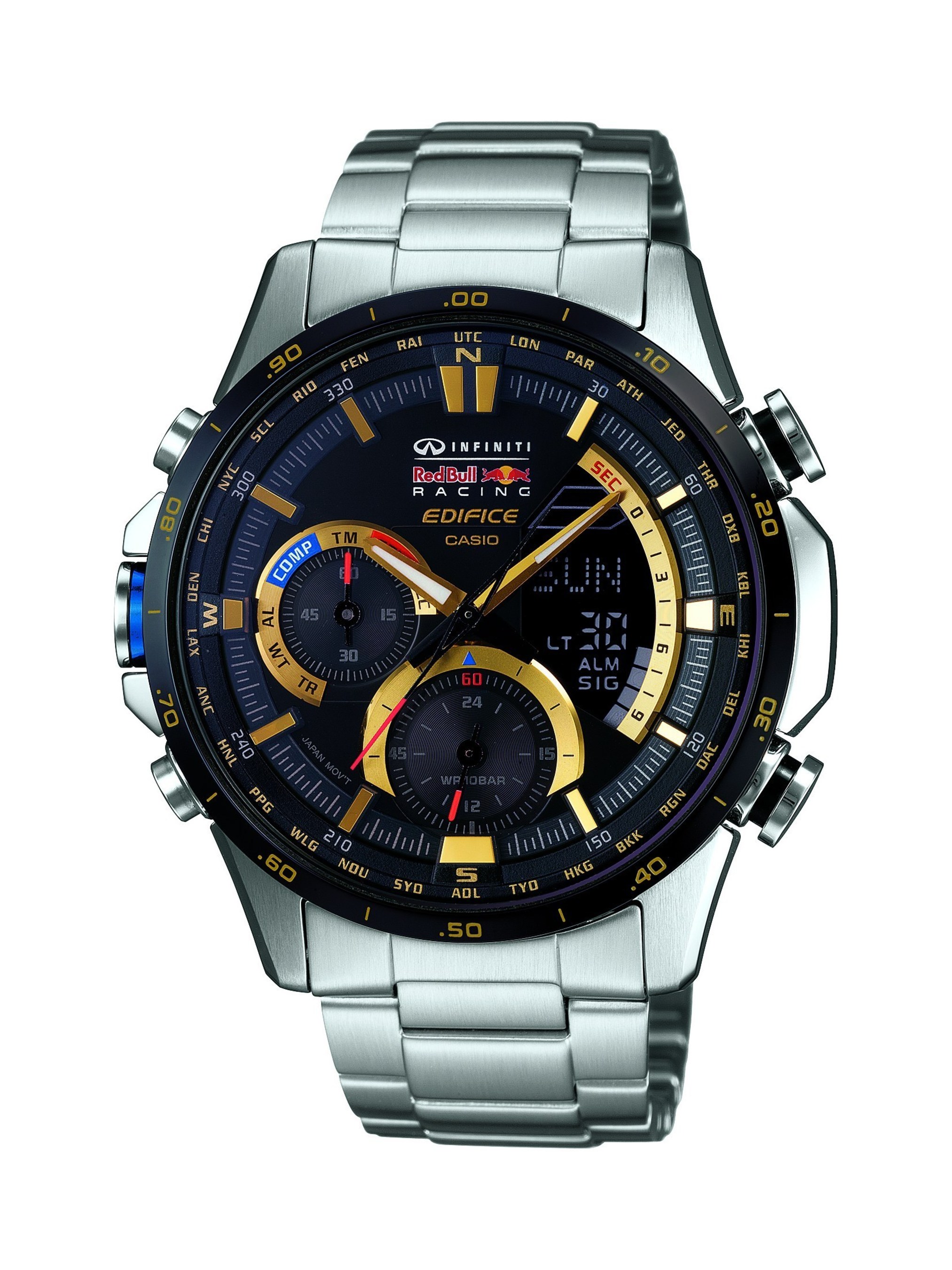 Casio's EDIFICE ERA300RB-1A is the latest limited edition Infiniti Red Bull Racing timepiece.