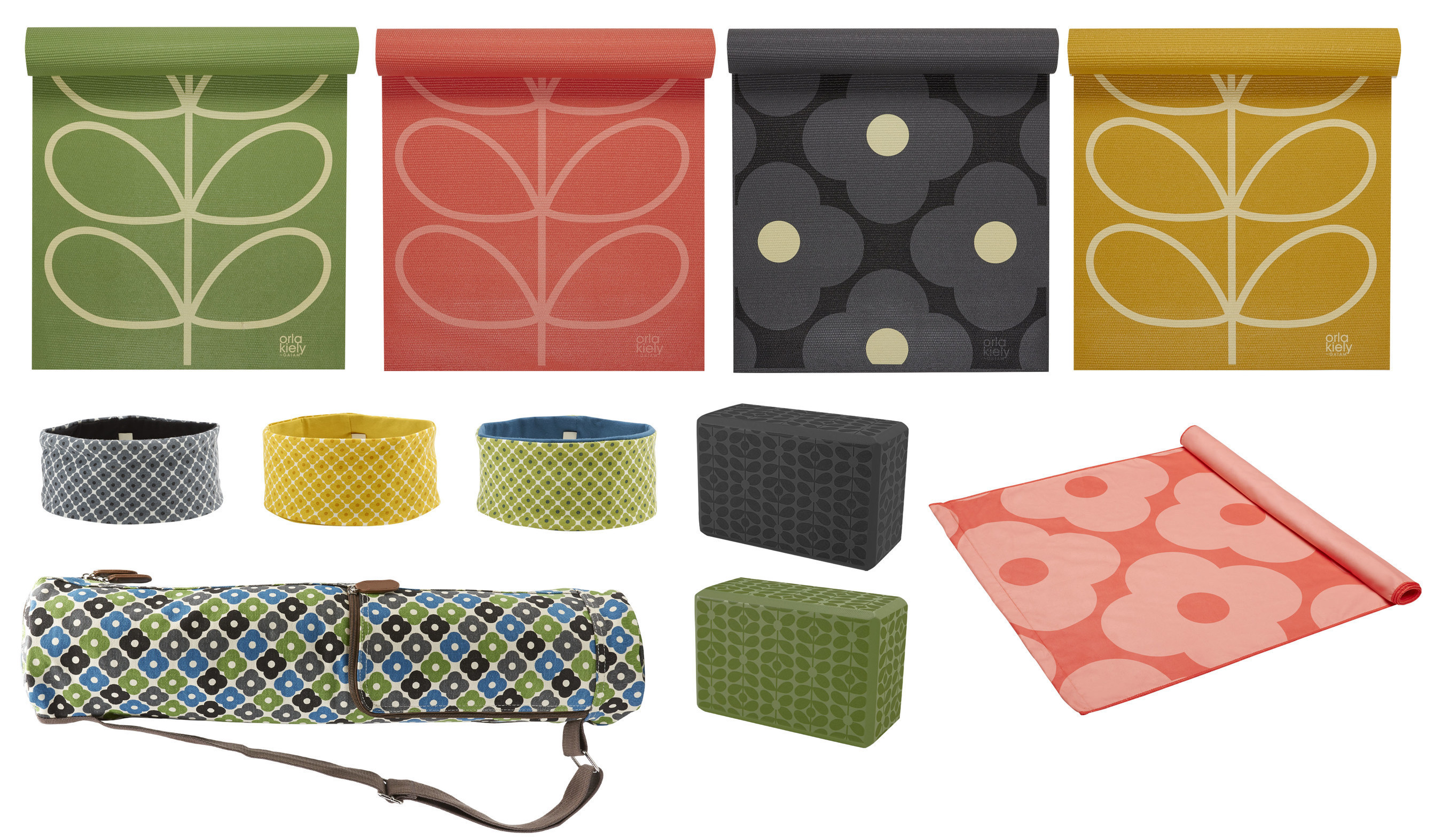 Gaiam Partners With Orla Kiely To Launch Limited Edition Yoga Mats And  Accessories