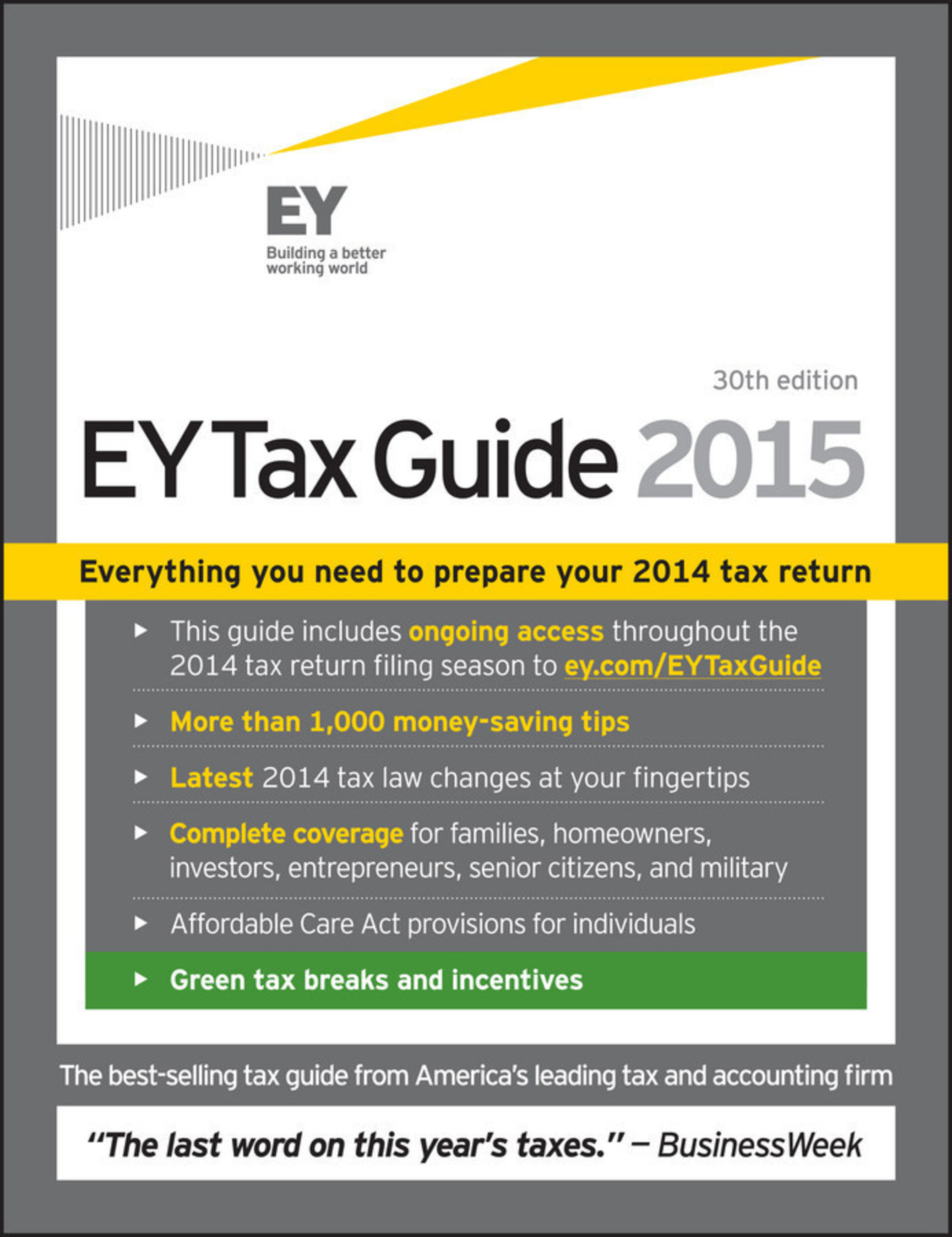 30th Edition Provides Valuable Insight for Taxpayers Preparing 2014 Returns