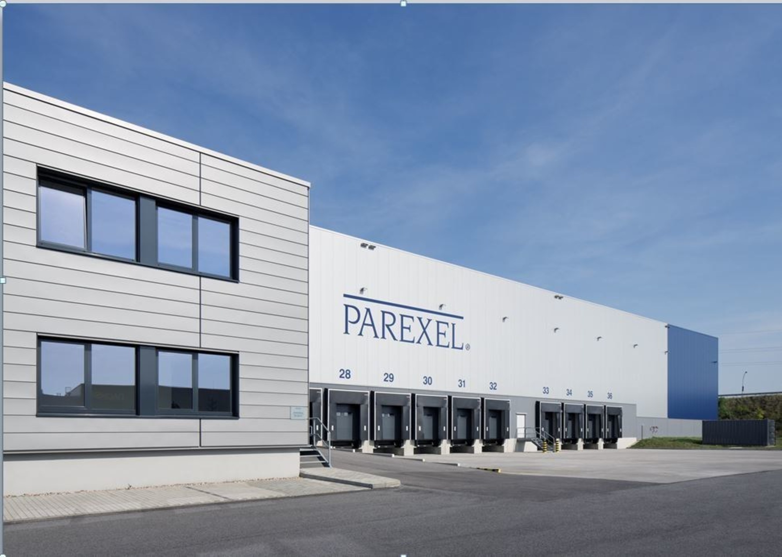 PAREXEL's new Clinical Trial Supply Coordination Hub and Distribution Center in Berlin-Schonefeld, Germany