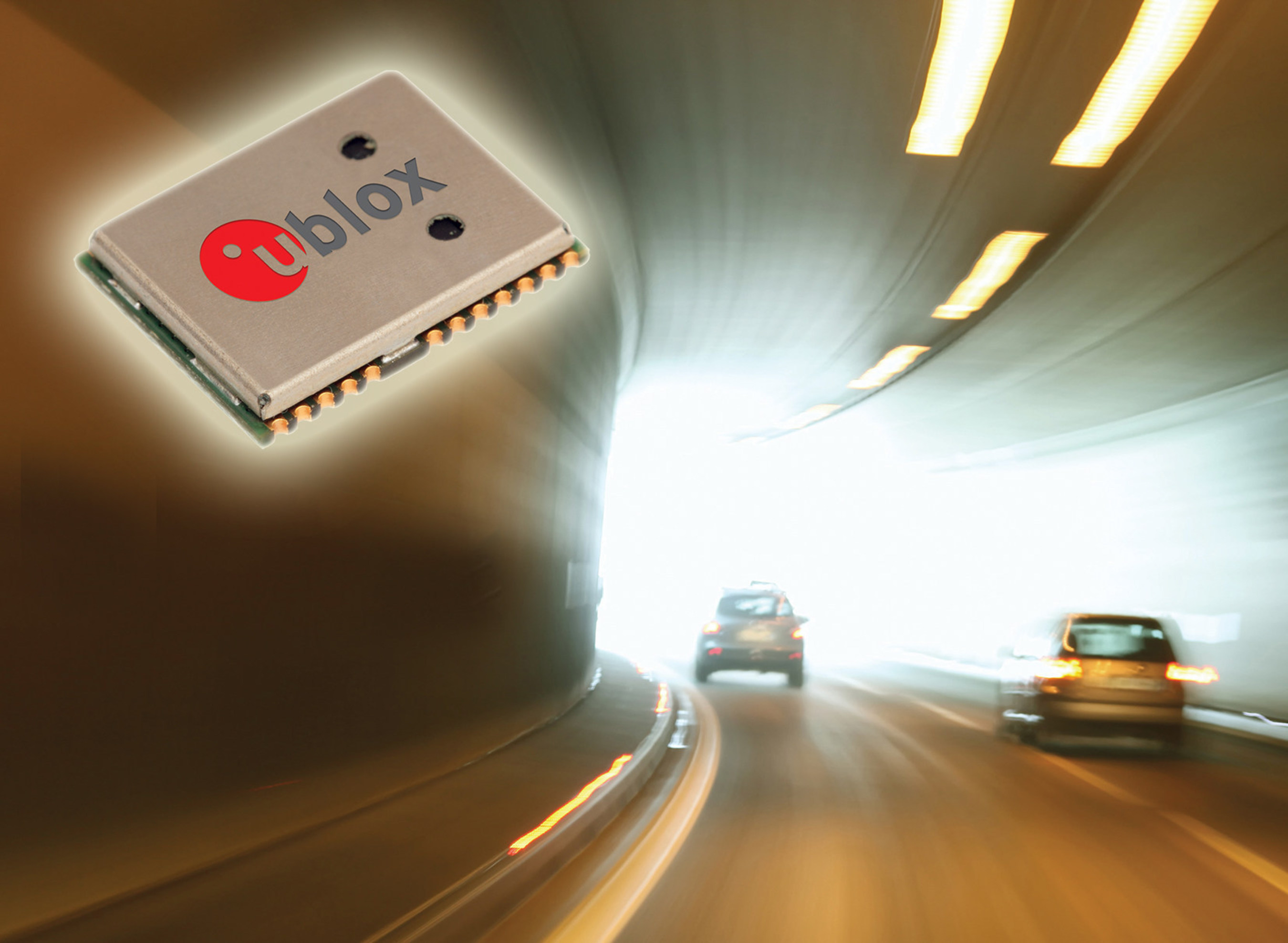 u-blox' NEO-M8L module with 3D Automotive Dead Reckoning technology and integrated sensors help ensure vehicle position is always accurate regardless of satellite visibility.