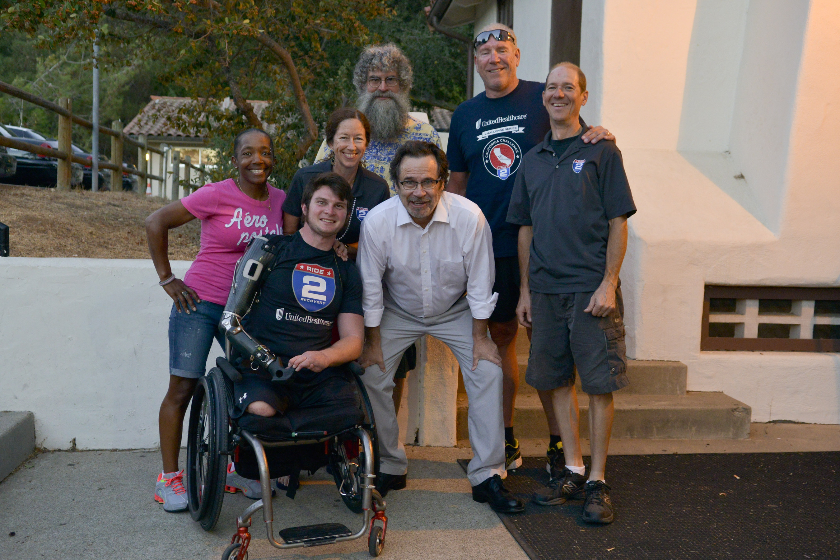 Comedian Dennis Miller's VETie in support of veterans and Ride 2 Recovery