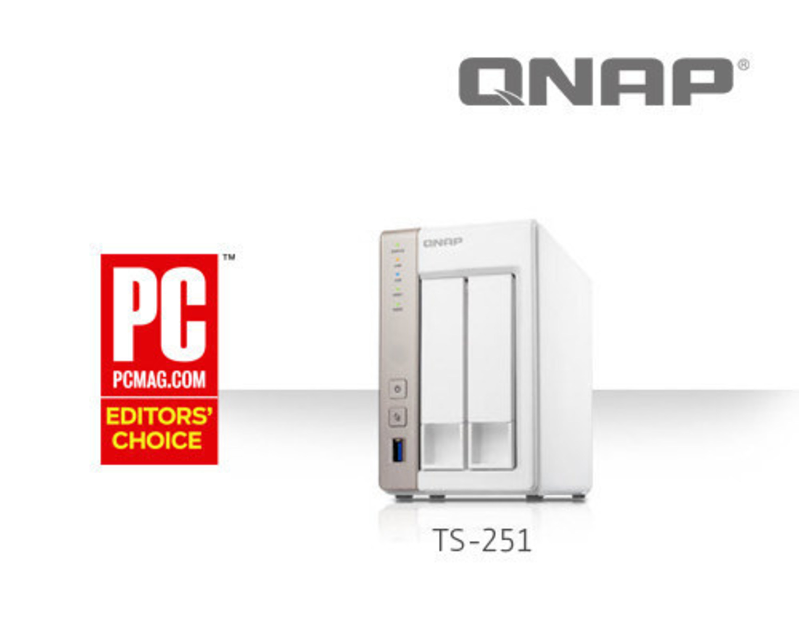 QNAP Wins PCMag Editor's Choice Award