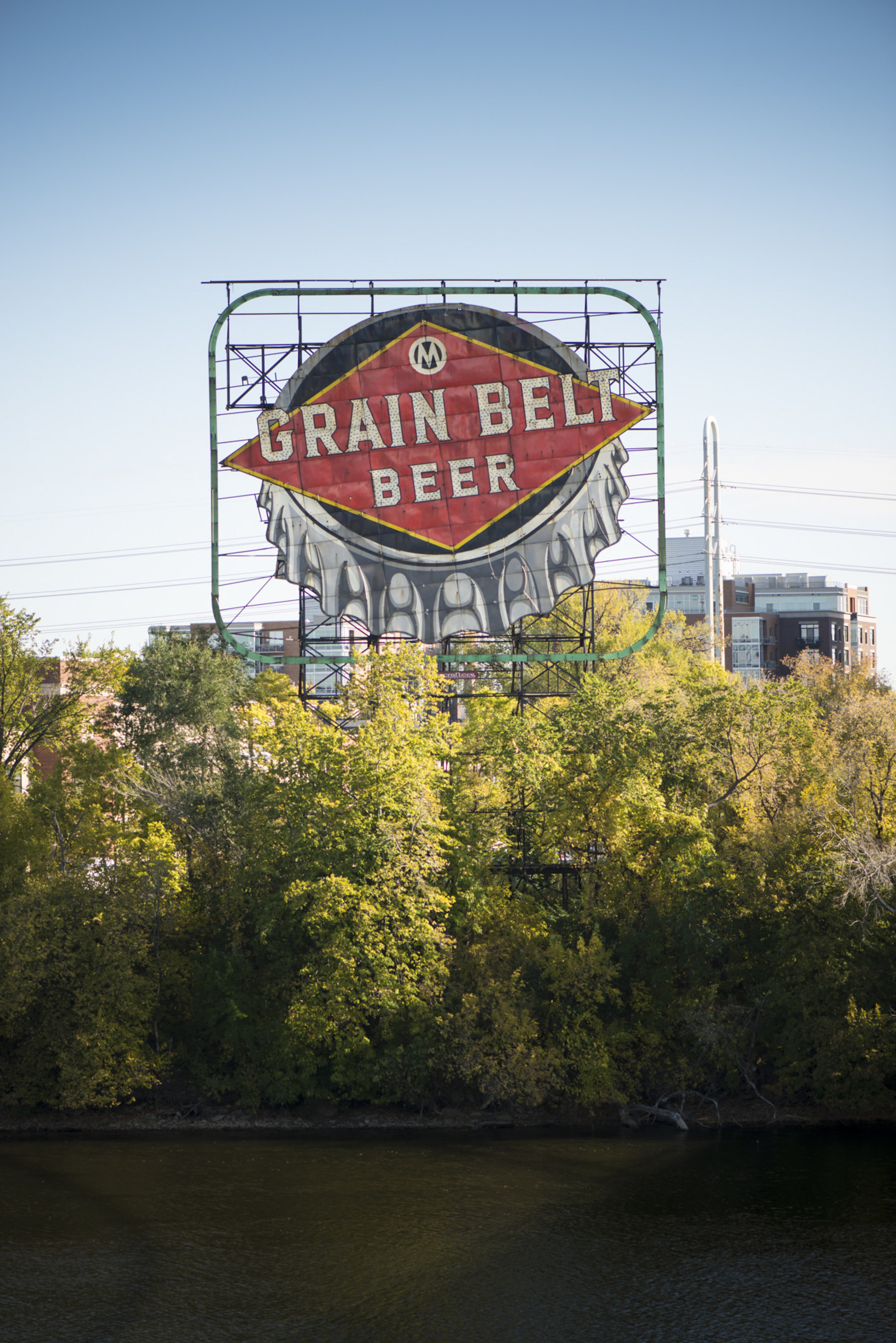The iconic Grain Belt Beer sign is one of Minneapolis' most-recognized landmarks.