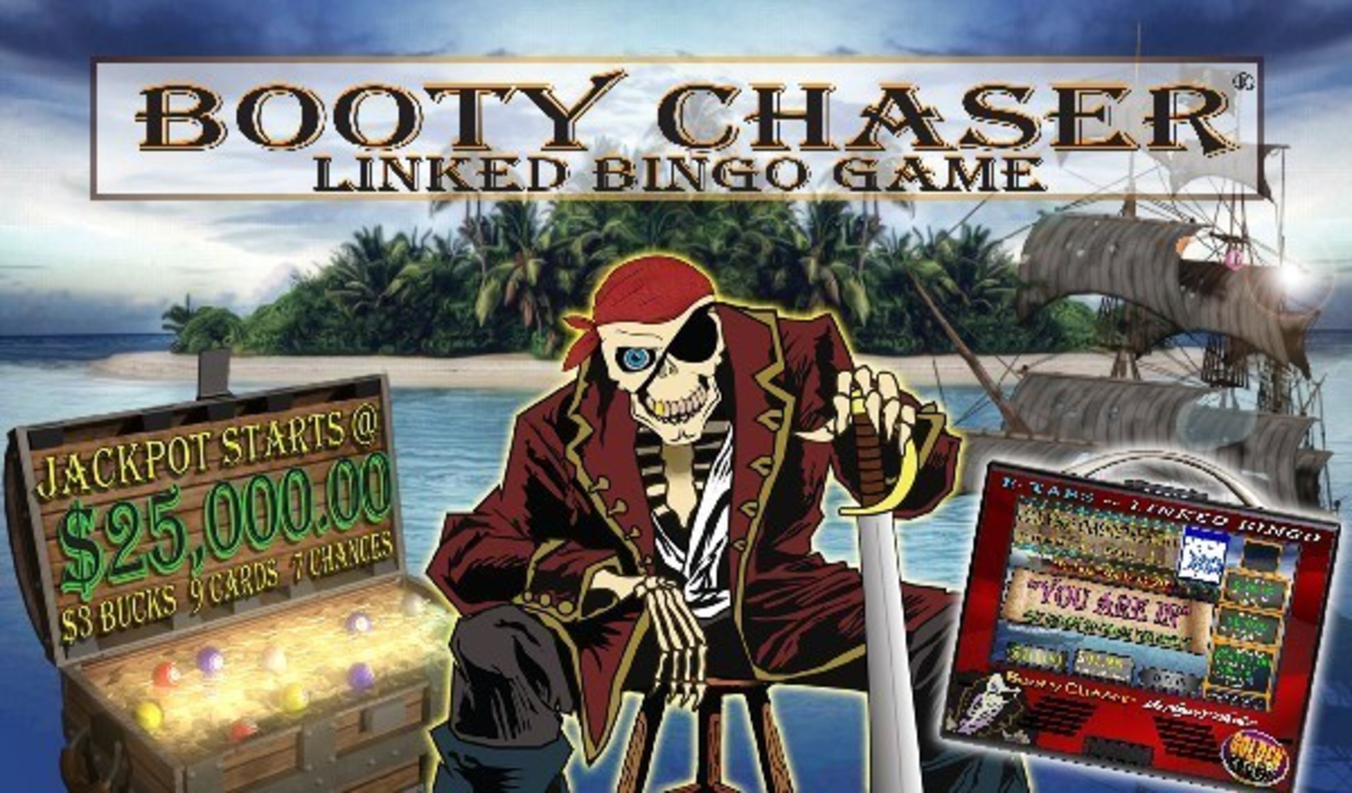 Booty chaser bingo locations
