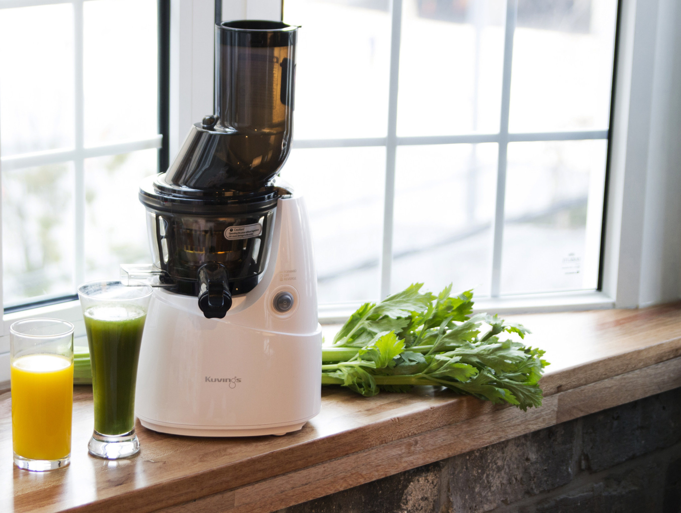 Give the gift of good health: Kuvings Whole Slow Juicer accommodates whole fruits and vegetables, reducing prep time and maximizing nutrition. Available at shopkuvings.com, WilliamsSonoma.com, BedBathandBeyond.com and Amazon.com.