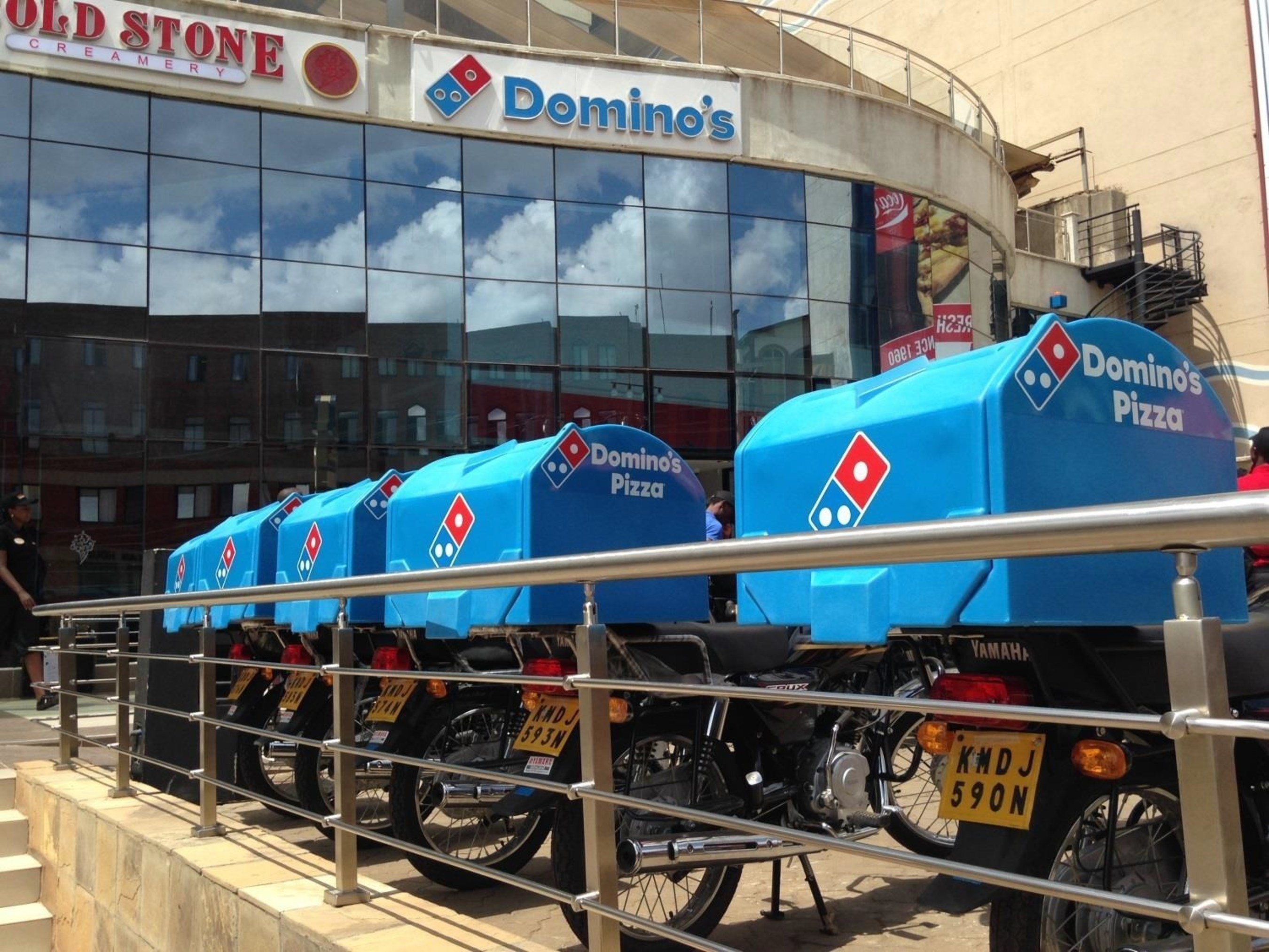 Domino's Pizza opened its first store in Kenya on Nov. 8.