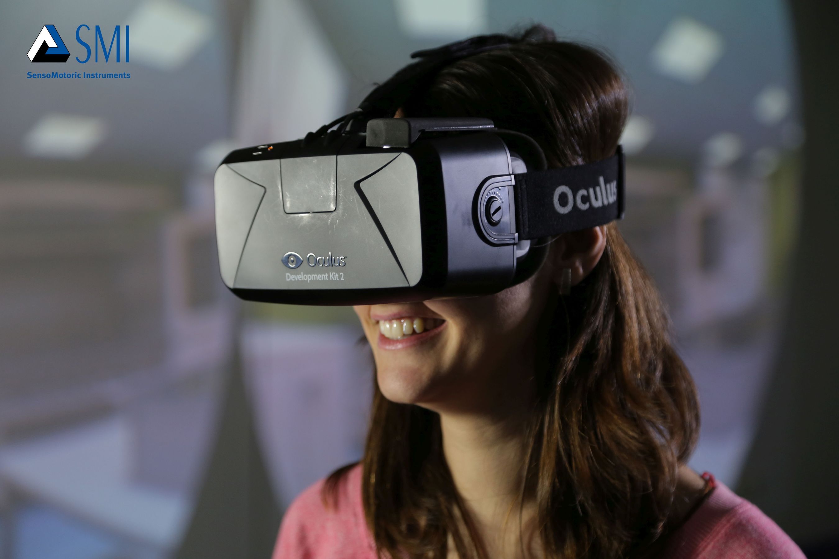 SMI Eye Tracking upgrade package for the leading Oculus Rift DK2 virtual reality headset www.smivision.com/eyetracking-hmd (PRNewsFoto/SMI)