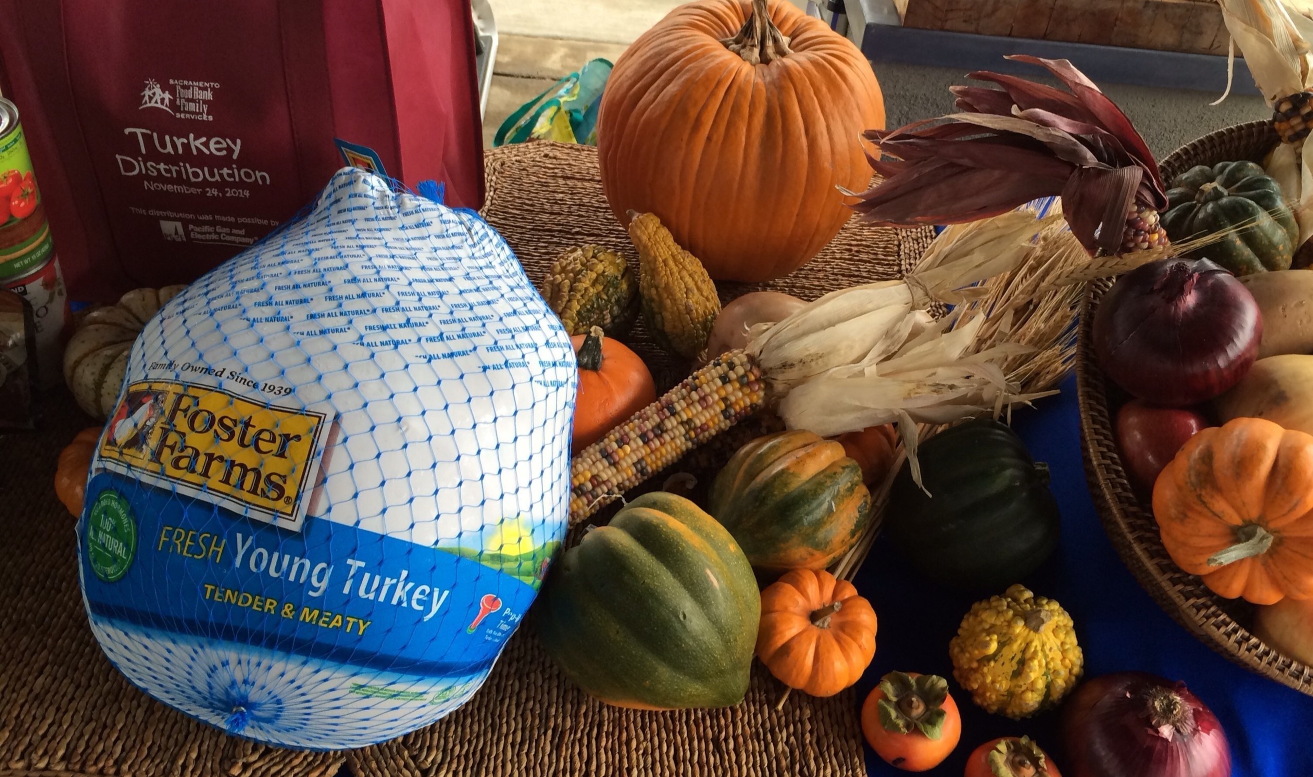 Foster Farms has donated more than 81,000 pounds of turkey to six West Coast food banks.
