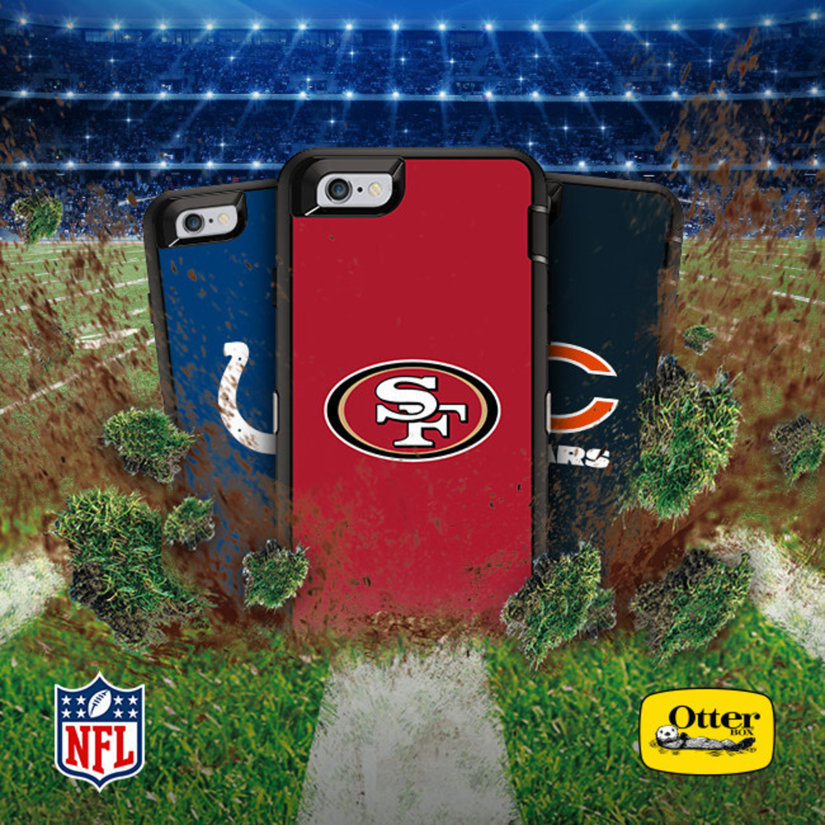 OtterBox, the No.1-most trusted brand for smartphone protection, announces Defender Series cases featuring all 32 NFL team logos are available now.