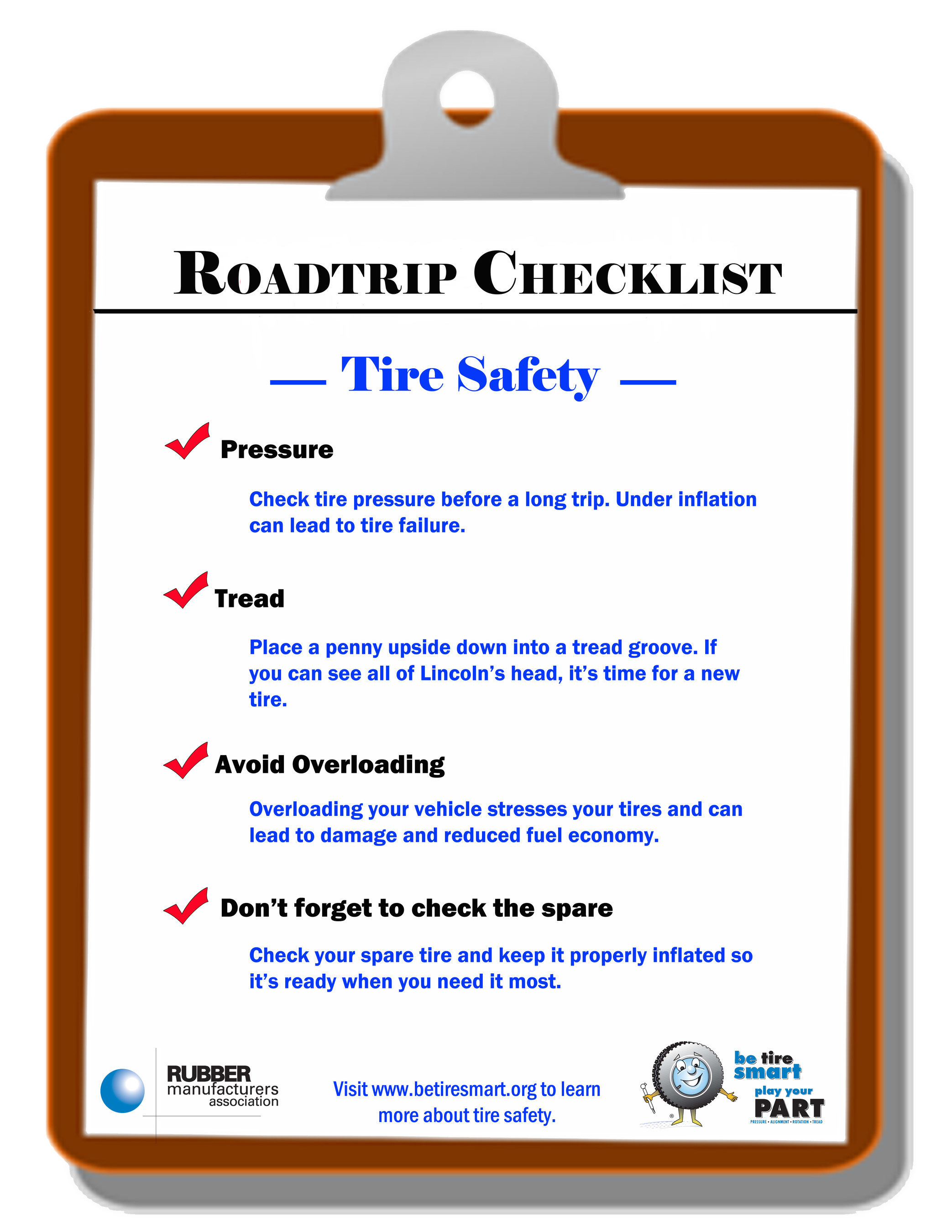 Roadtrip Checklist