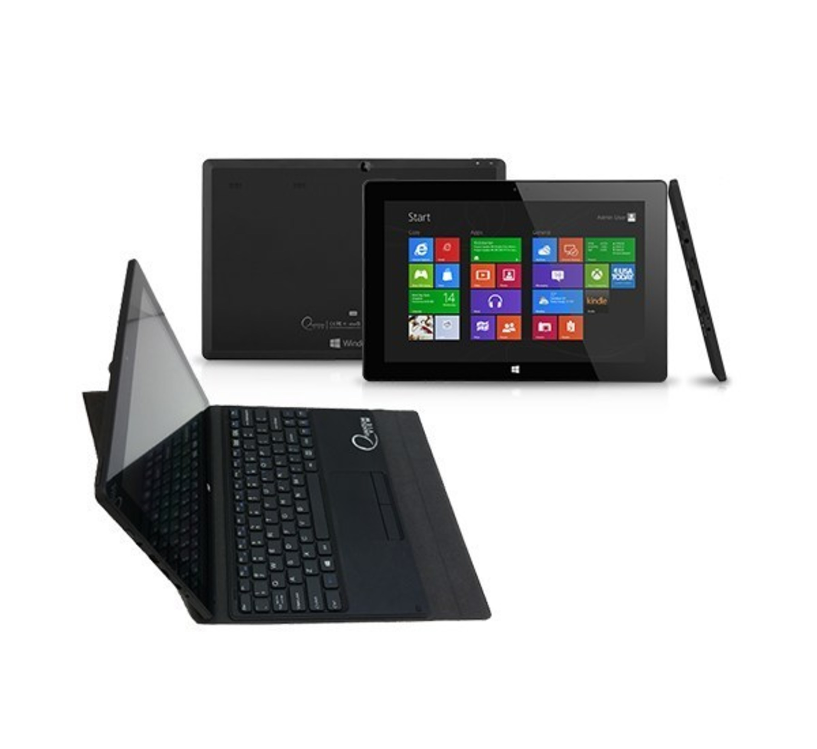 Quantum View Windows Tablet: High quality 10.1" Windows tablet equipped with a free keyboard/case, Microsoft Office 365, and a one year manufacturer warranty.