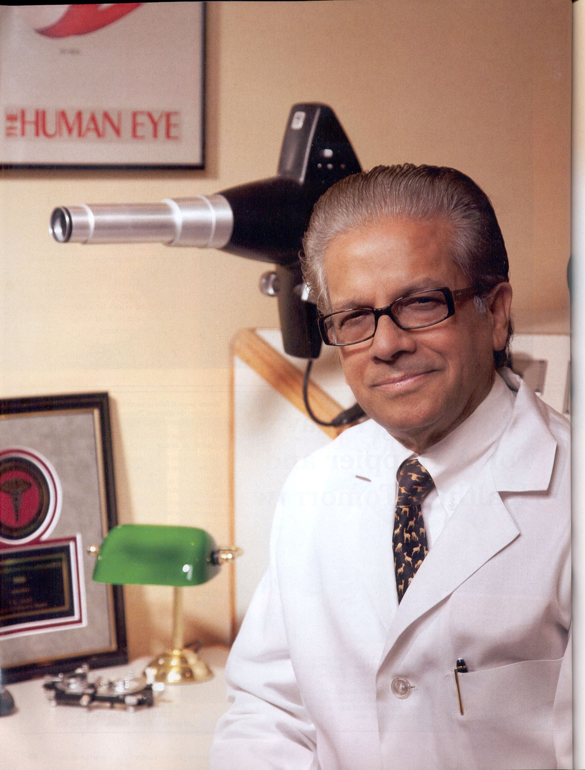Dr. V.K. Raju of The Eye Foundation of America.