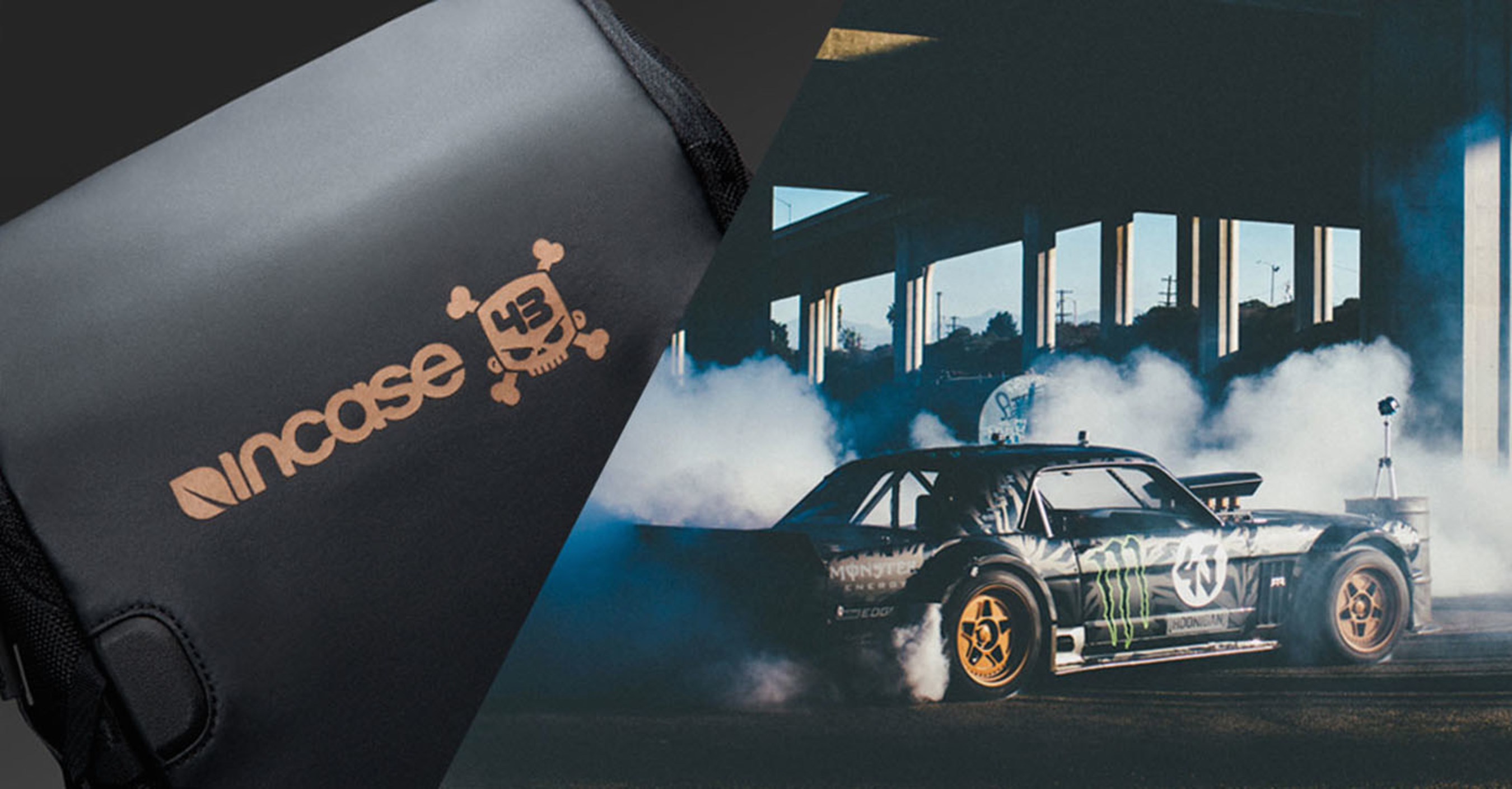 Incase debuts Gymkhana 7 Pro Pack and Video with Ken Block