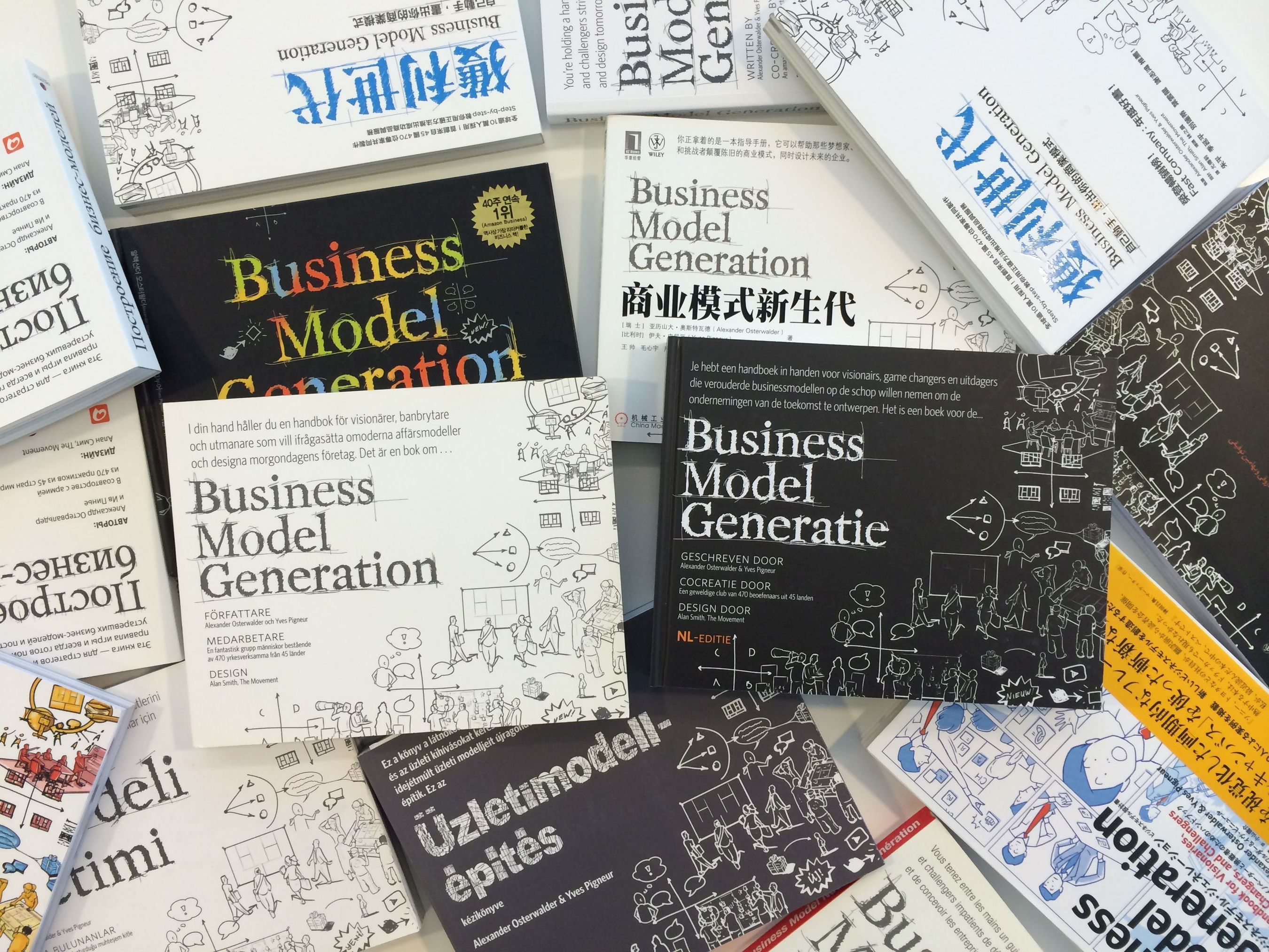This month saw the milestone of 1 million copies of international bestseller Business Model Generation sold. The book, which was written by Alexander Osterwalder and Yves Pigneur, was self-published in 2009 by Patrick van der Pijl (CEO of Amsterdam-based Business Models Inc.). Business Model Generation grew to become a global management classic and has gone to print in 30 languages including Chinese, Japanese, Korean, Russian, German and Spanish, in addition to English. (PRNewsFoto/Business Models Inc)