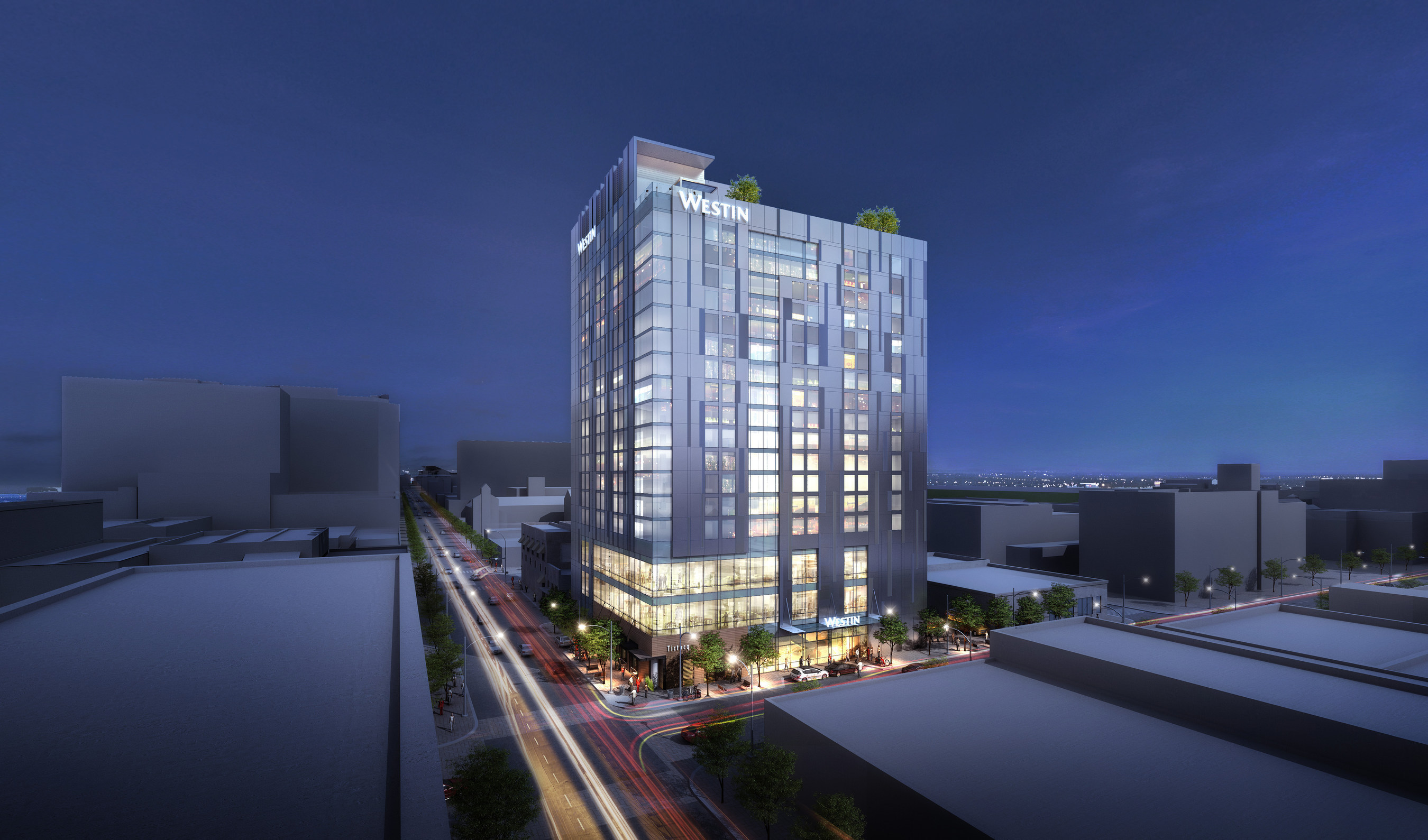 The Westin Austin Downtown completed its structural construction, celebrating its Topping Out Tuesday. The hotel is scheduled to open in Summer 2015.