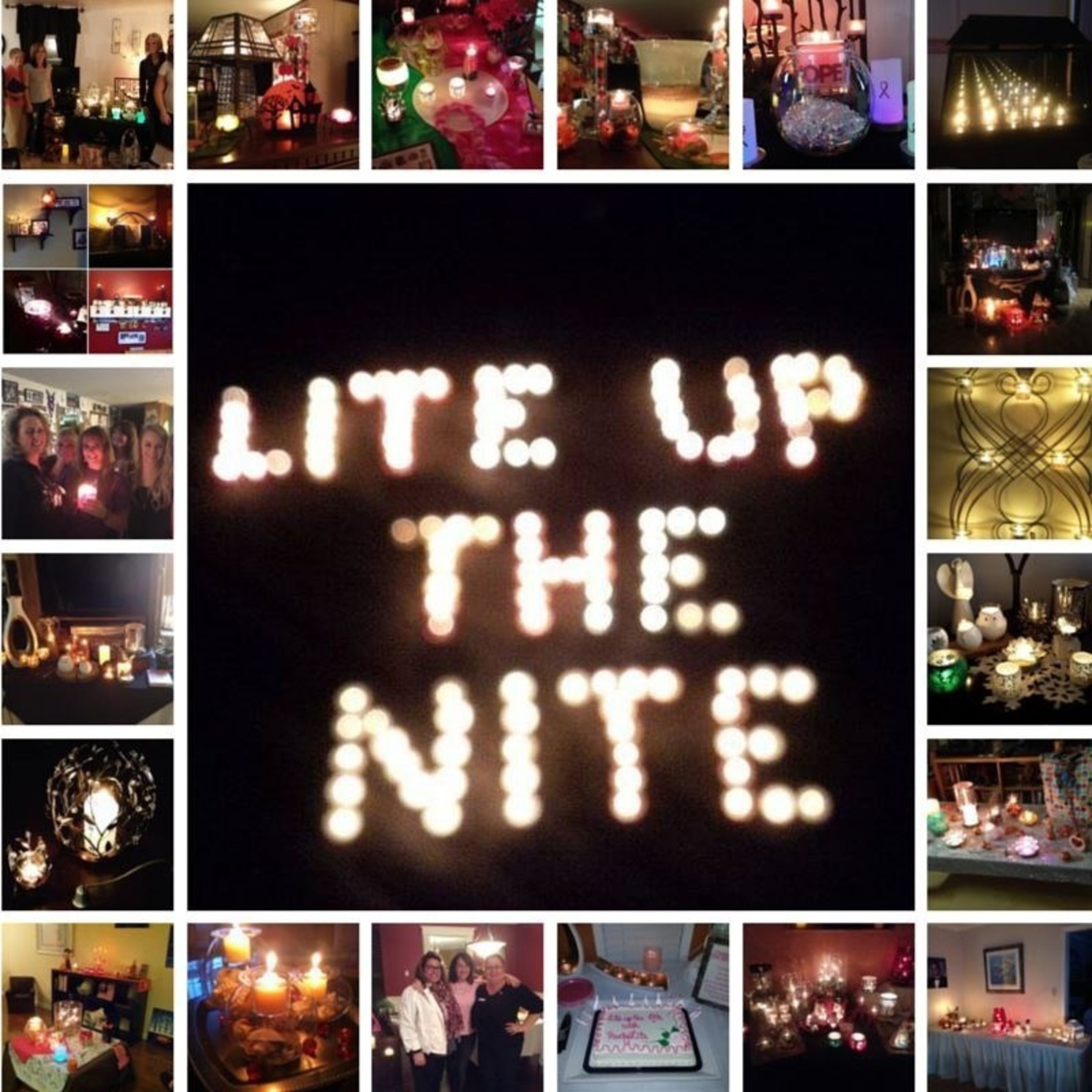 PartyLite's "Lite Up the Nite" fundraiser rallied people to raise money for breast cancer awareness