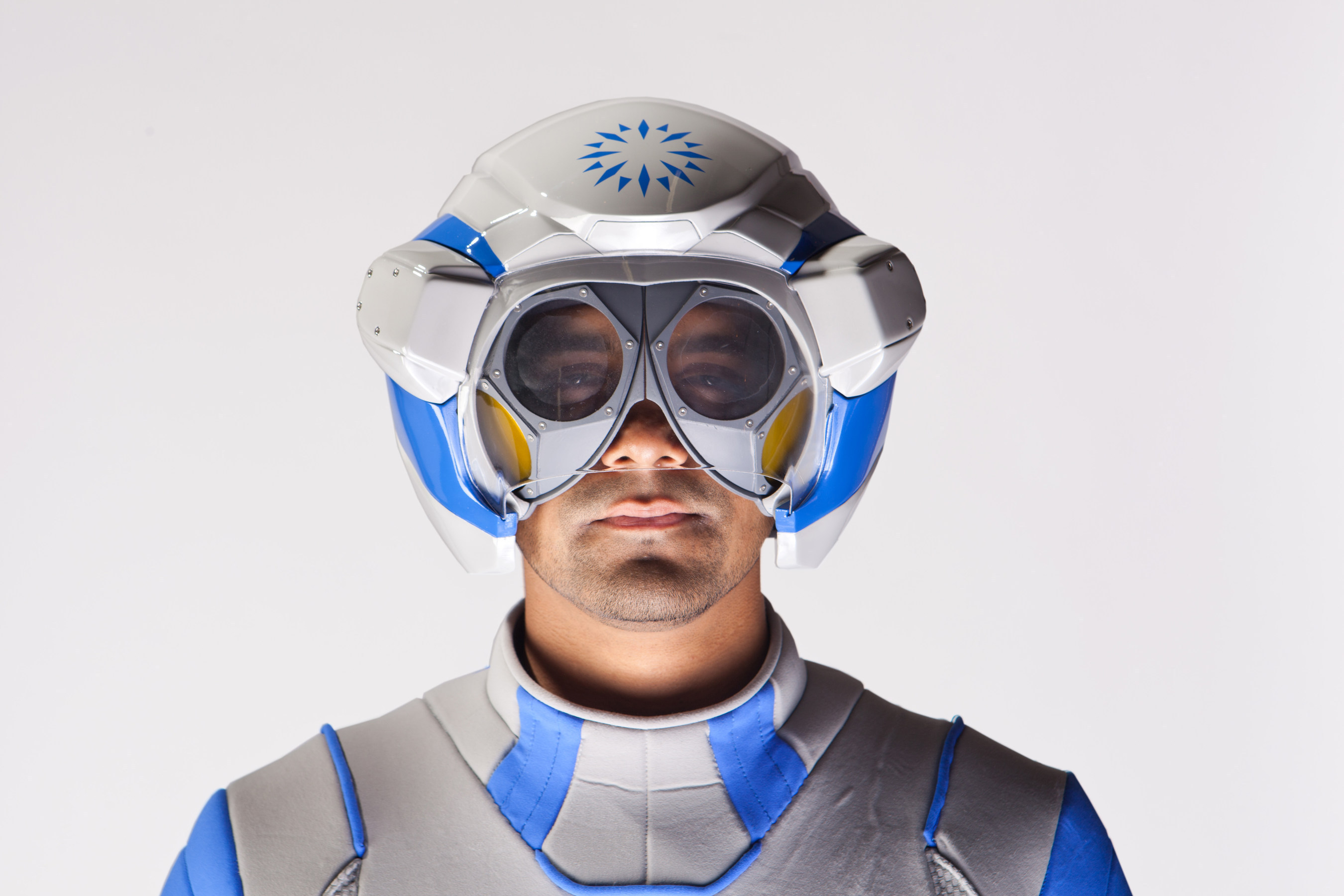 The Genworth R70, a first of its kind, state of the art, age simulation suit, features a helmet with acoustic muffling that gives the effect of hearing loss that often occurs with aging as well as lenses that simulate declines in vision plus the common vision disorders that occur with aging.  Genworth developed the suit to help raise awareness about the need for long term care planning and educate the public on the physical effects associated with aging. Genworth unveiled the suit on Thursday, Nov. 20, 2014, at the Social Innovation Summit in Silicon Valley, California.