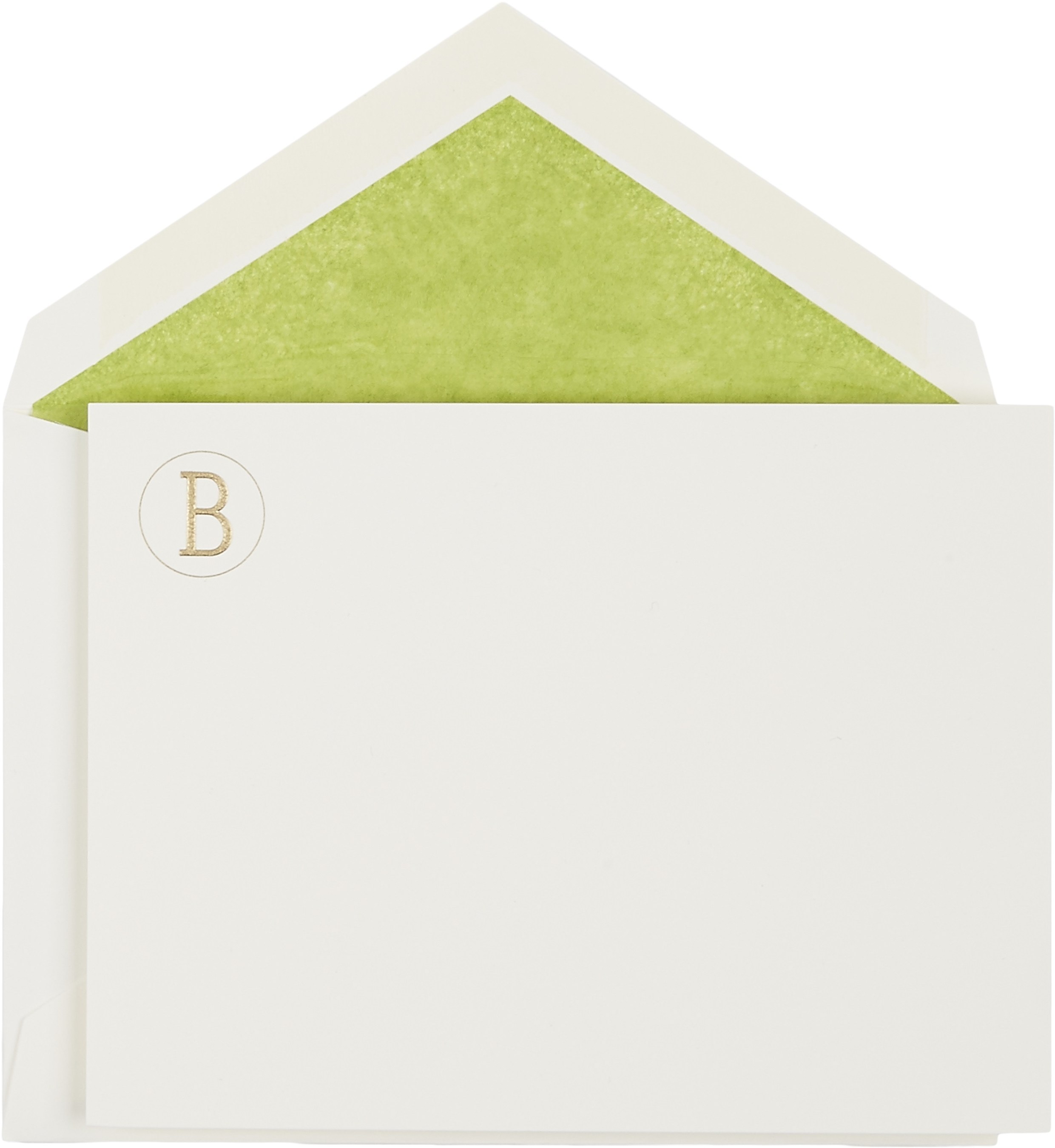 Connor Monogrammed Stationery