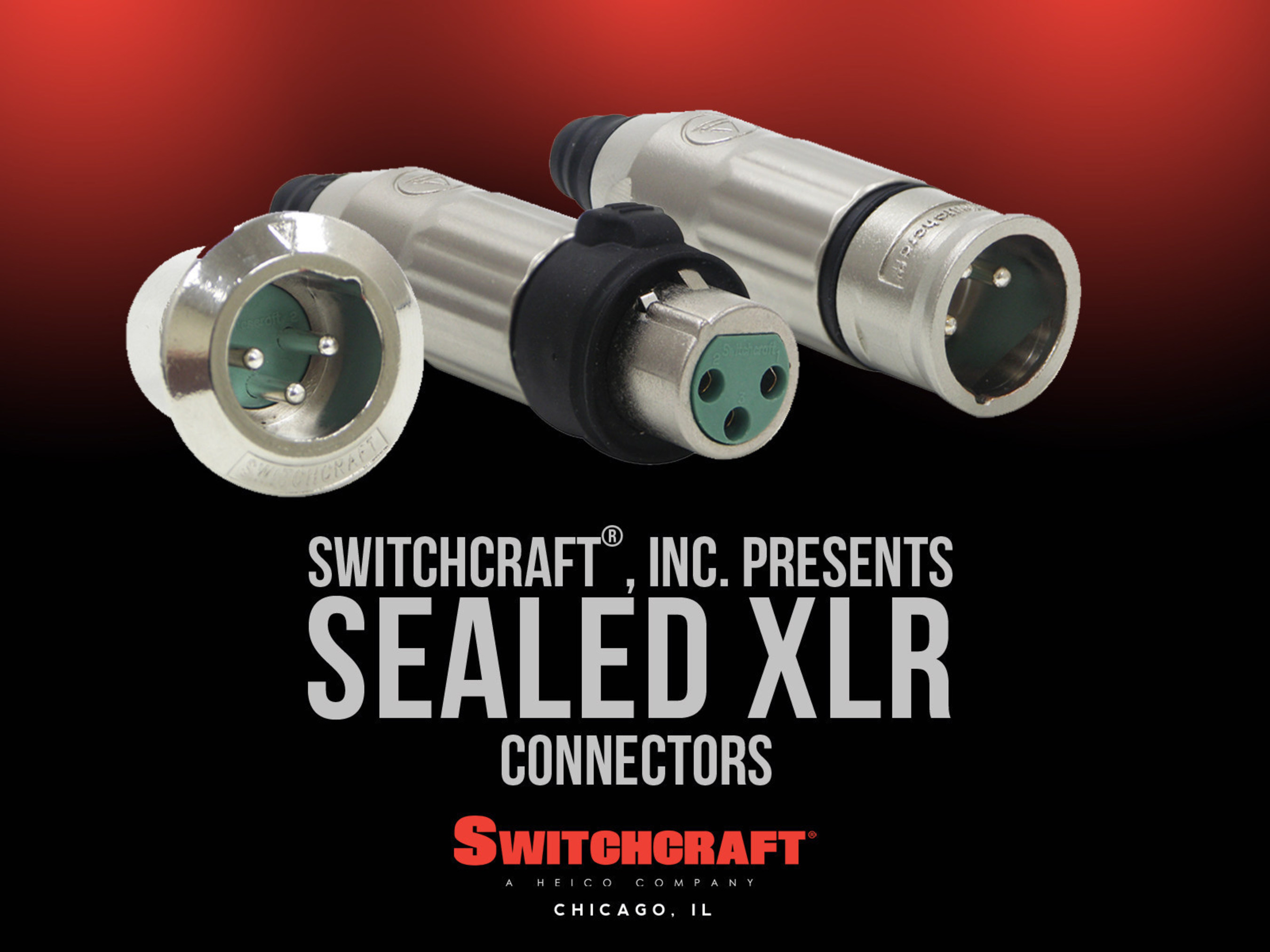 Switchcraft(R), Inc. Presents Sealed XLR Connectors.