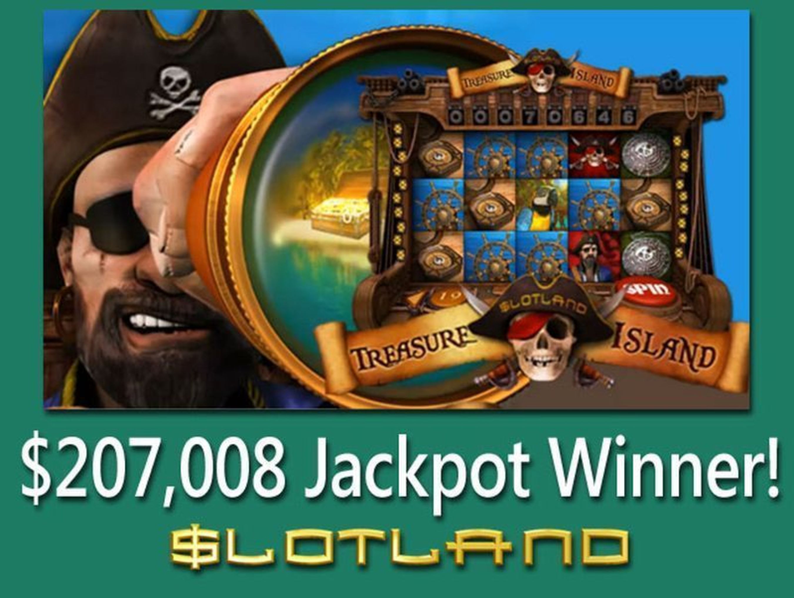 Slotland.com Player Hits Near Record Breaking Online Progressive Jackpot of $207,008 (PRNewsFoto/Slotland)