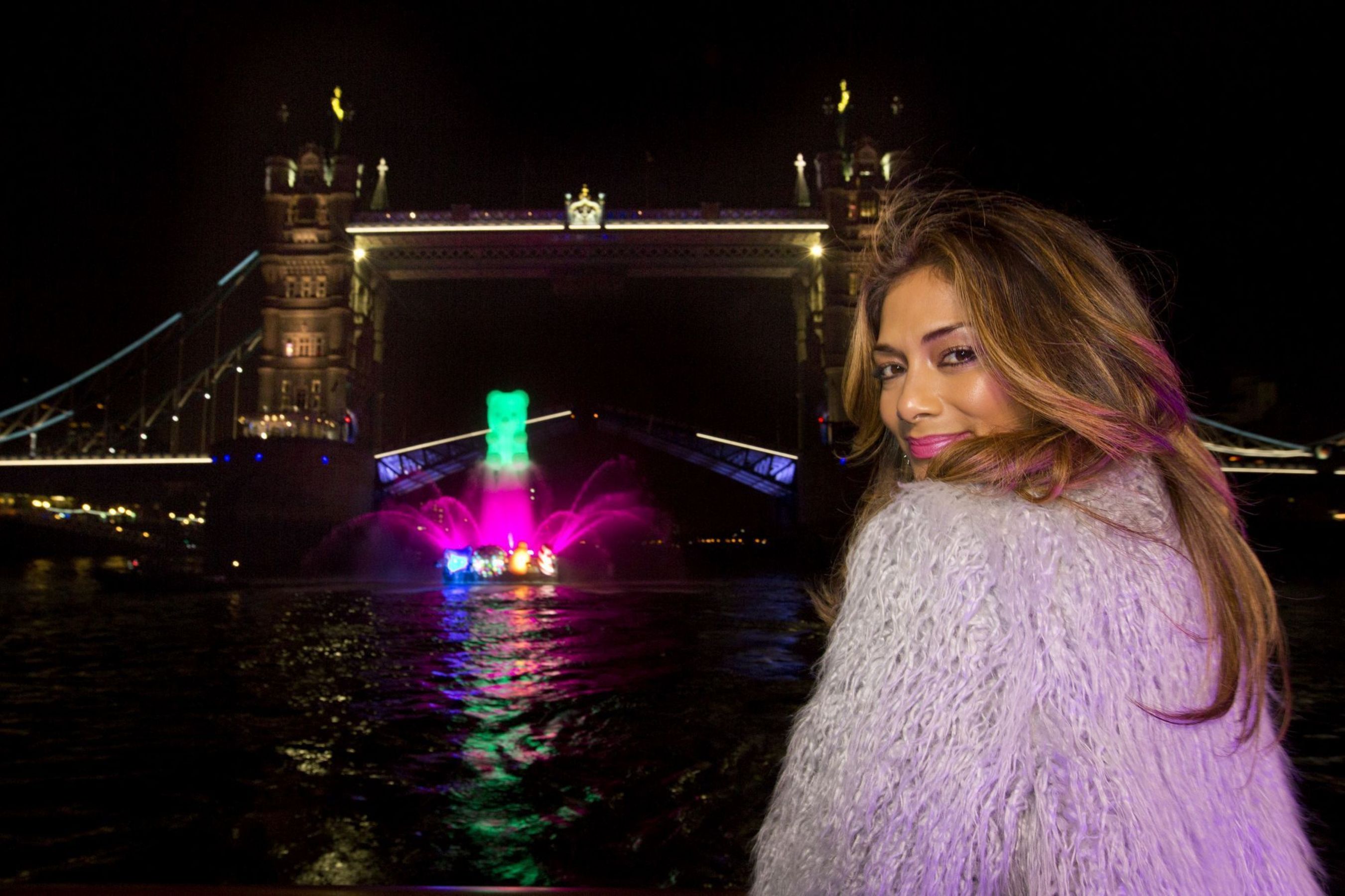 Recording artist, Nicole Scherzinger, joins King in London at the launch of its game, Candy Crush Soda Saga (PRNewsFoto/King Digital)