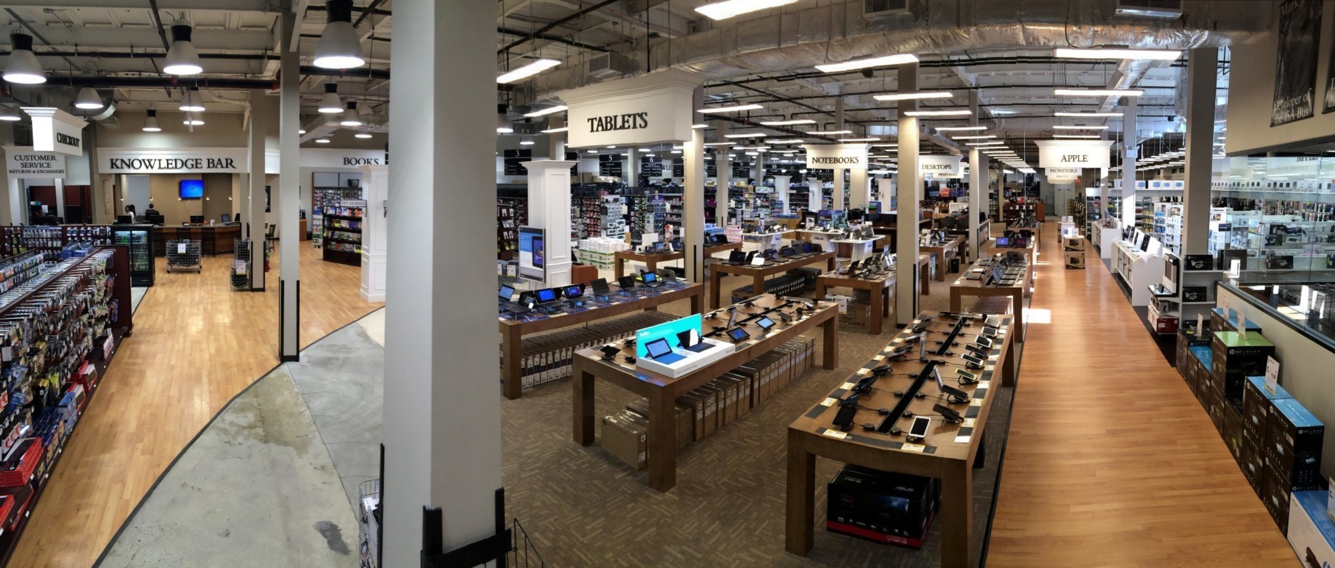 Micro Center's recently opened store in Queens, New York