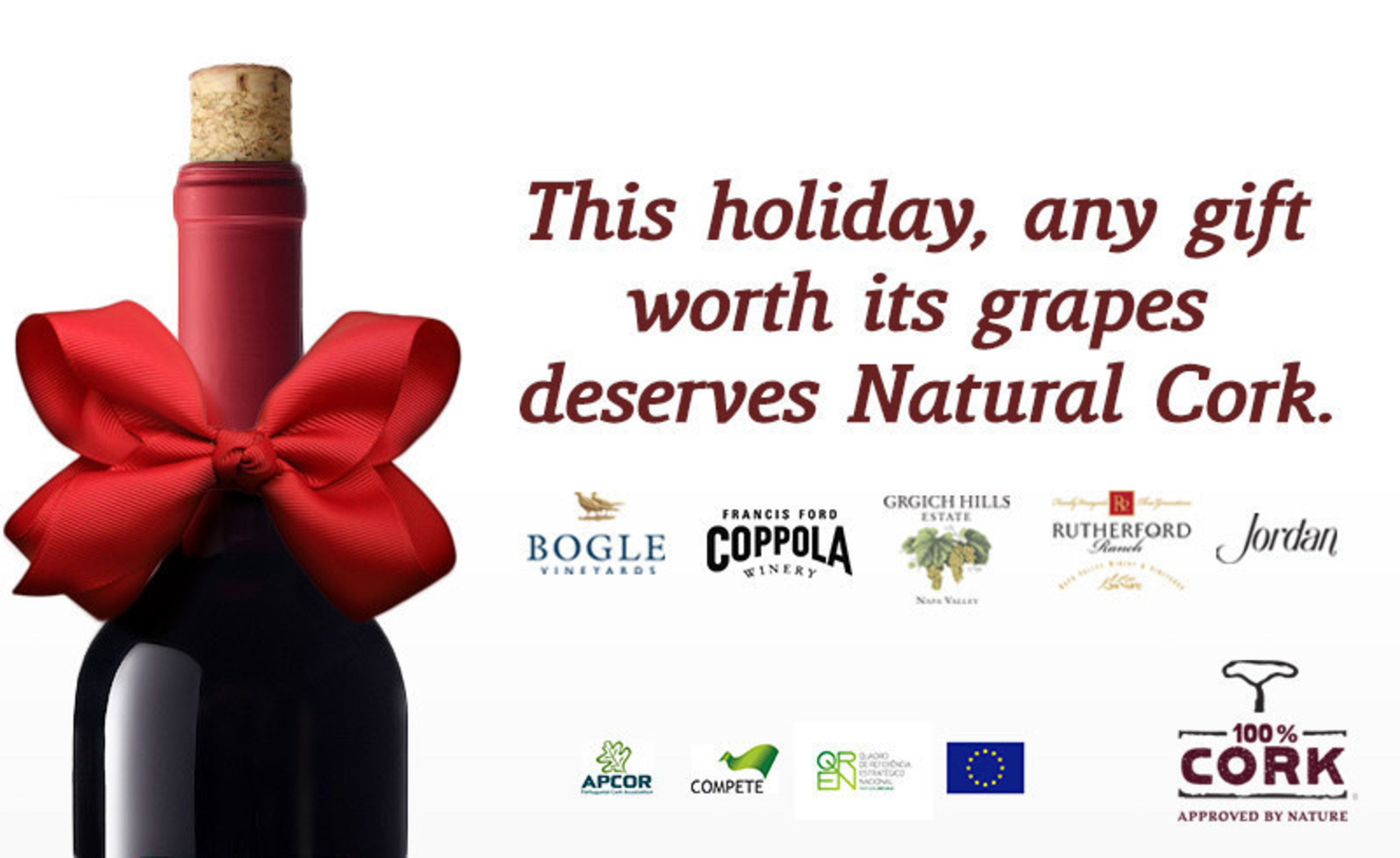 Leading Wineries Join Cork Industry to Highlight Consumer Preference for Natural Cork