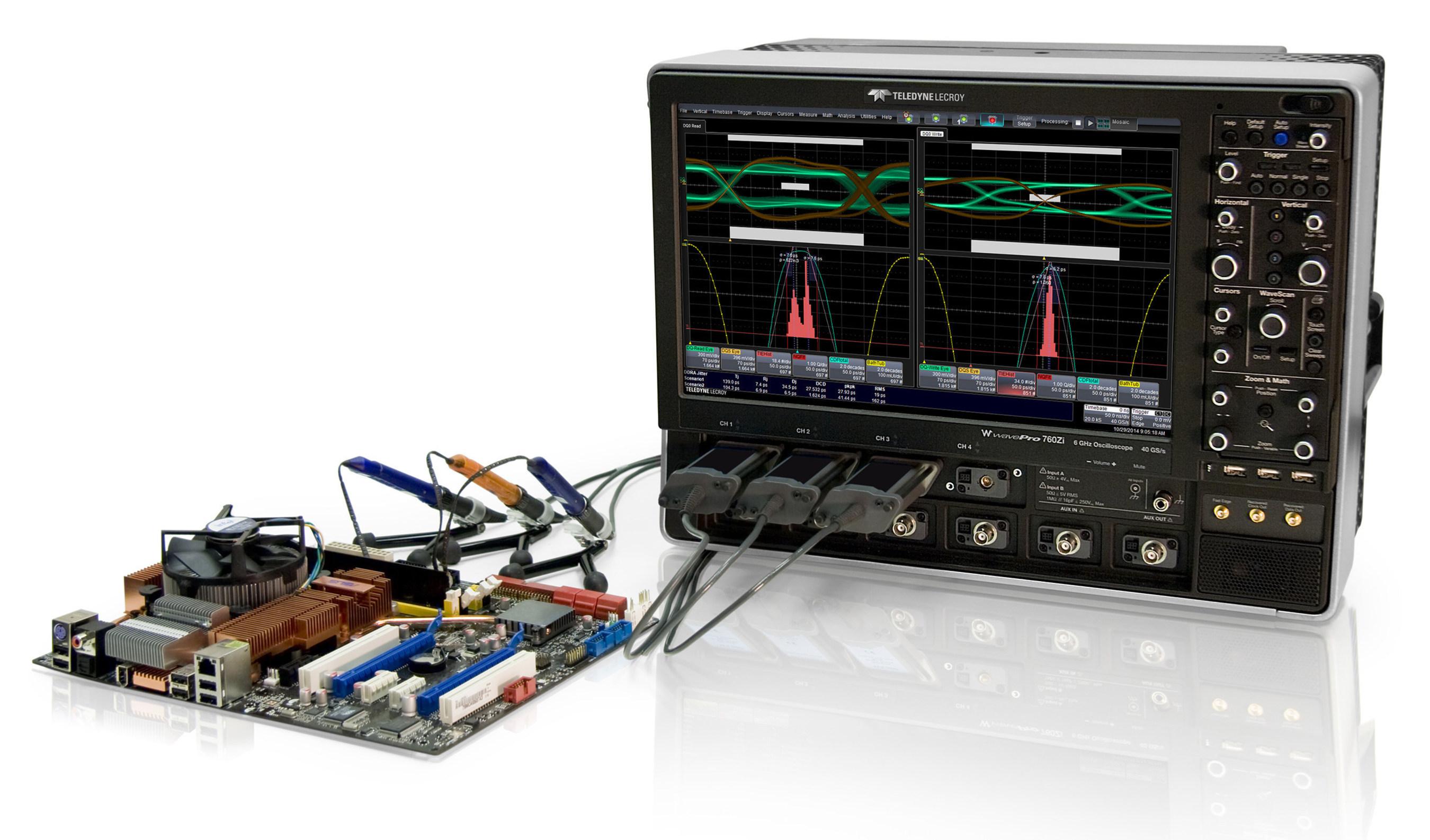 The Teledyne LeCroy DDR Debug Toolkit provides  complete physical layer analysis of DDR 2/3/4 and LPDDR2/3 signals.