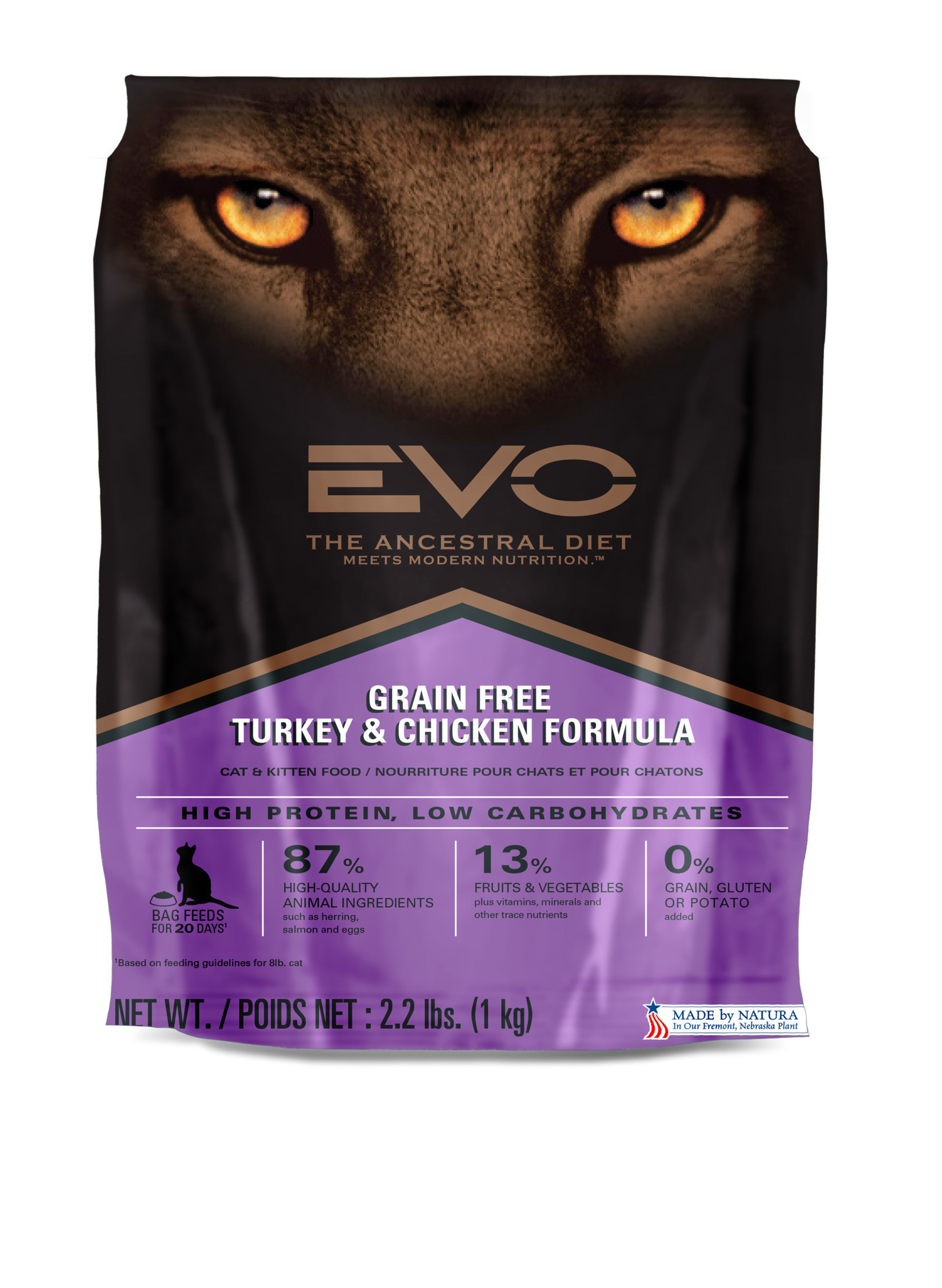 EVO Grain Free Turkey & Chicken Formula