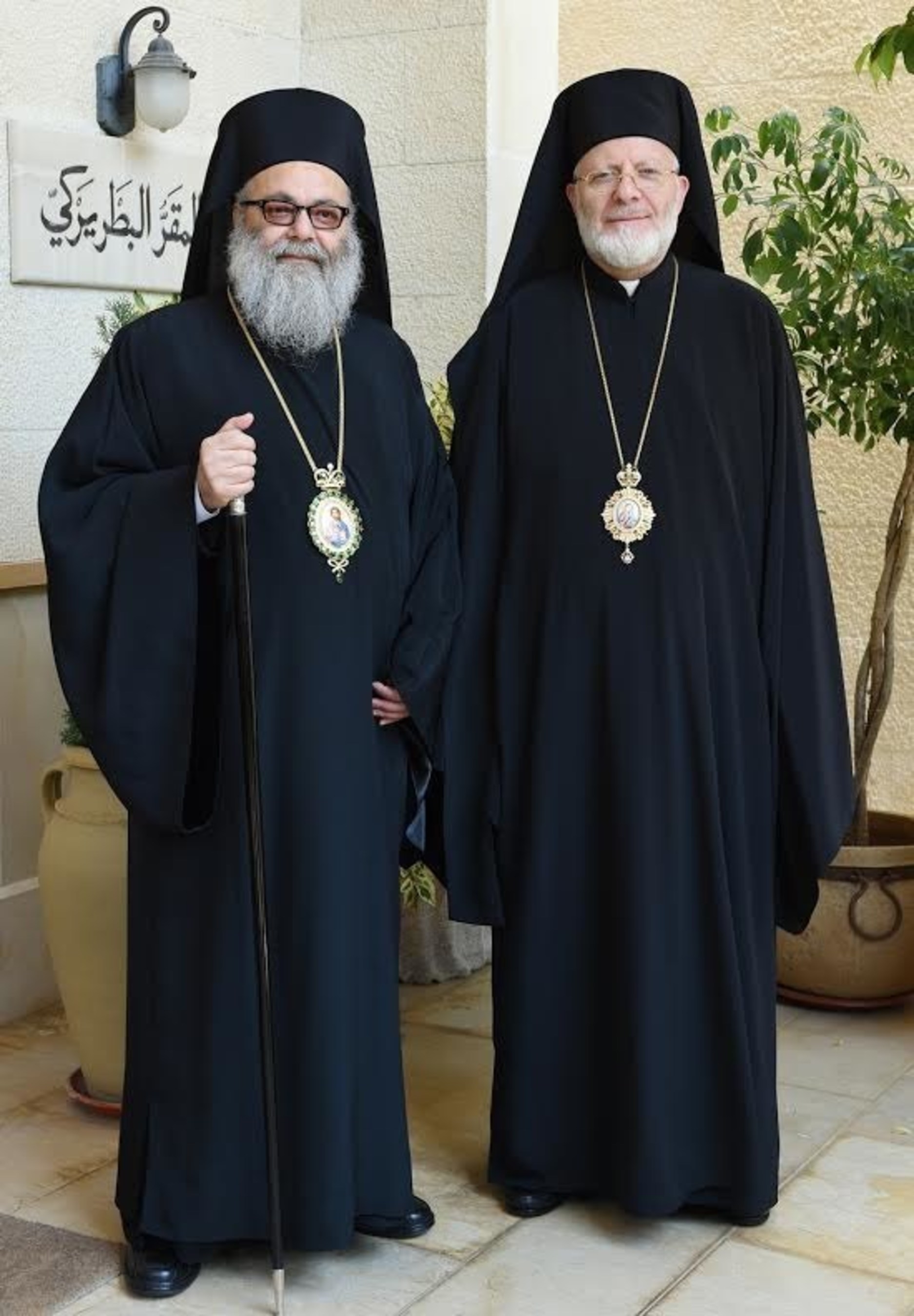 Patriarch John X and Metropolitan Joseph