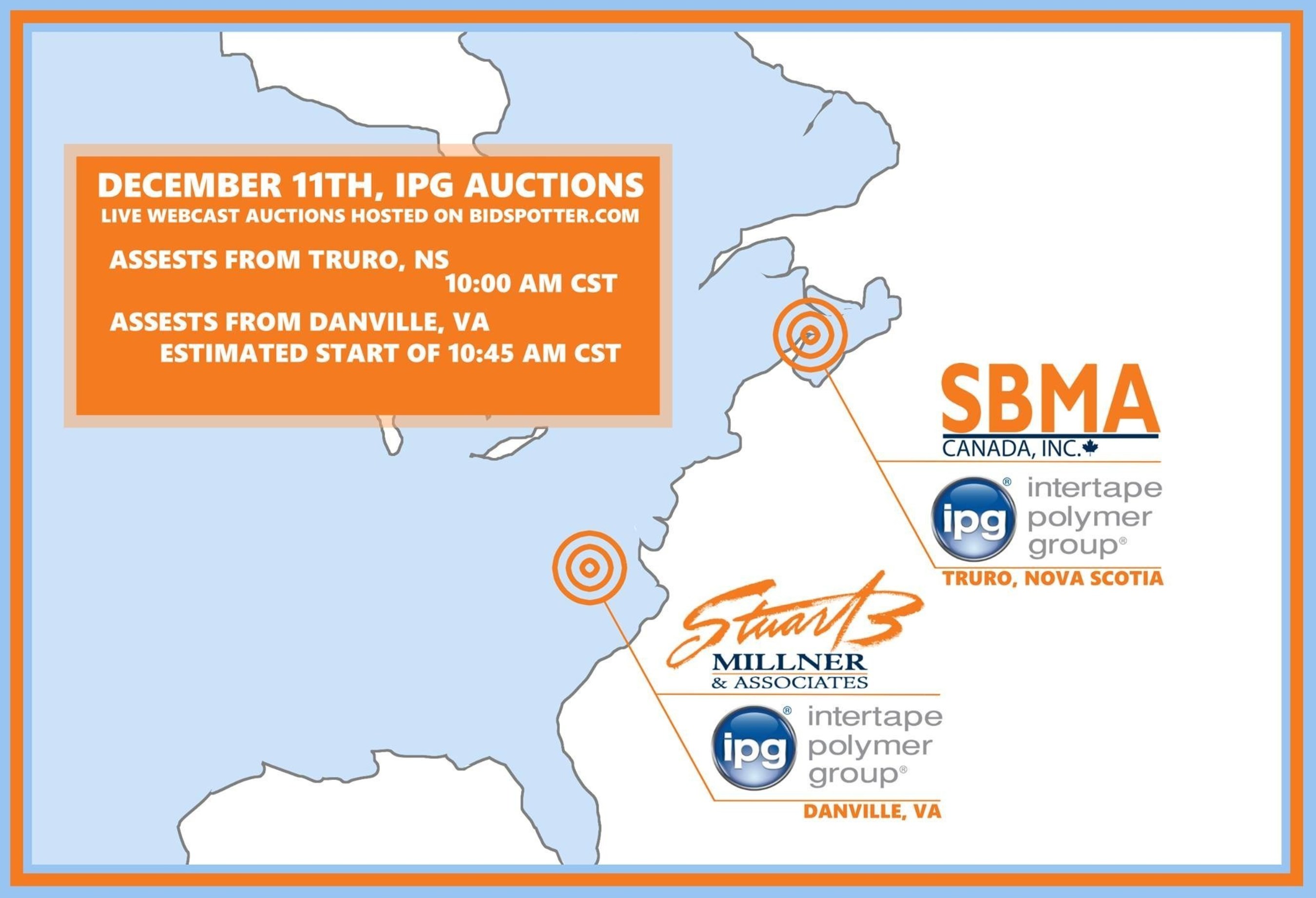 International Live Webcast Auction for Converting & Packaging Industry on December 11
