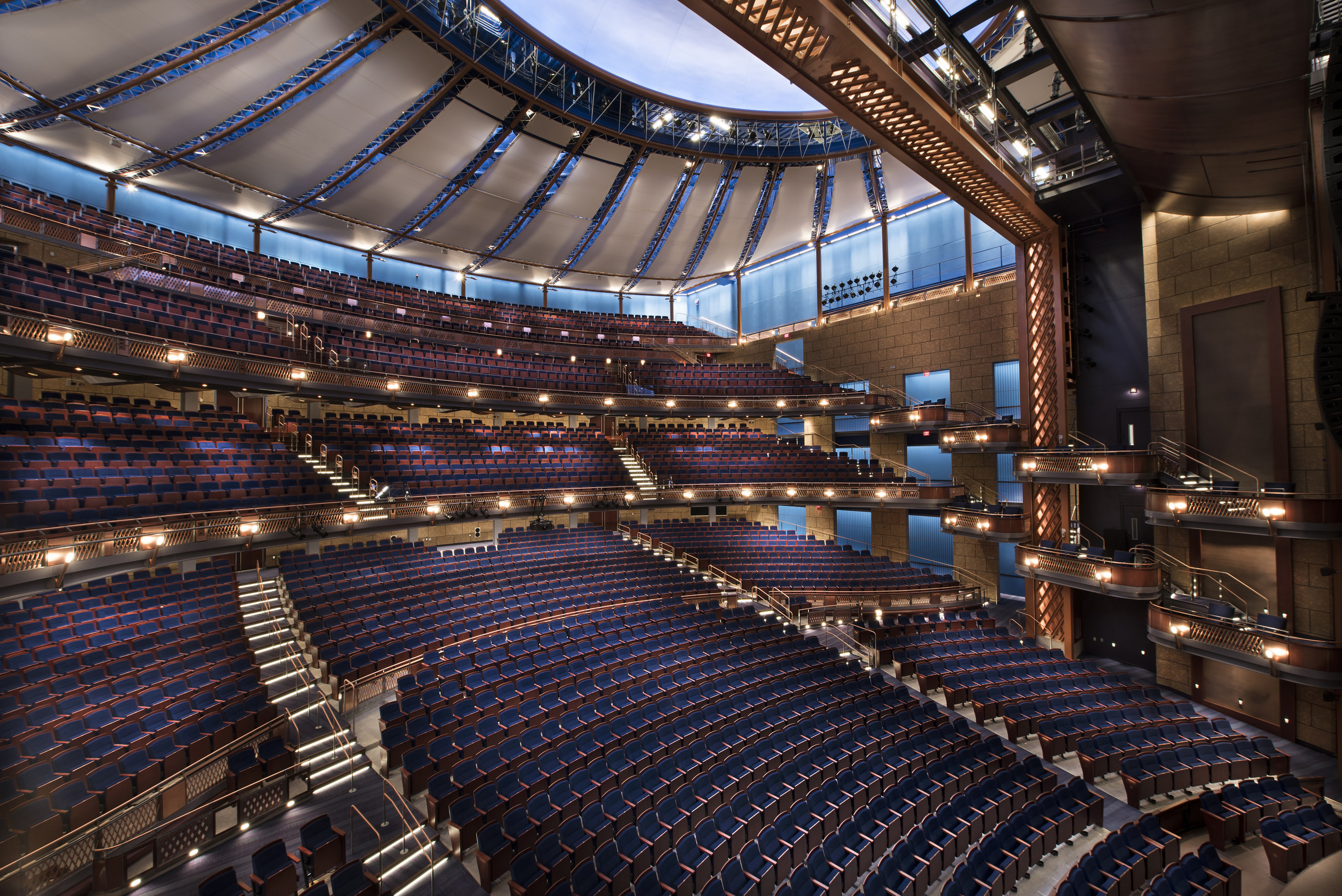 The Walt Disney Theater: Copyright Dr. Phillips Center for the Performing Arts; Courtesy of Arup