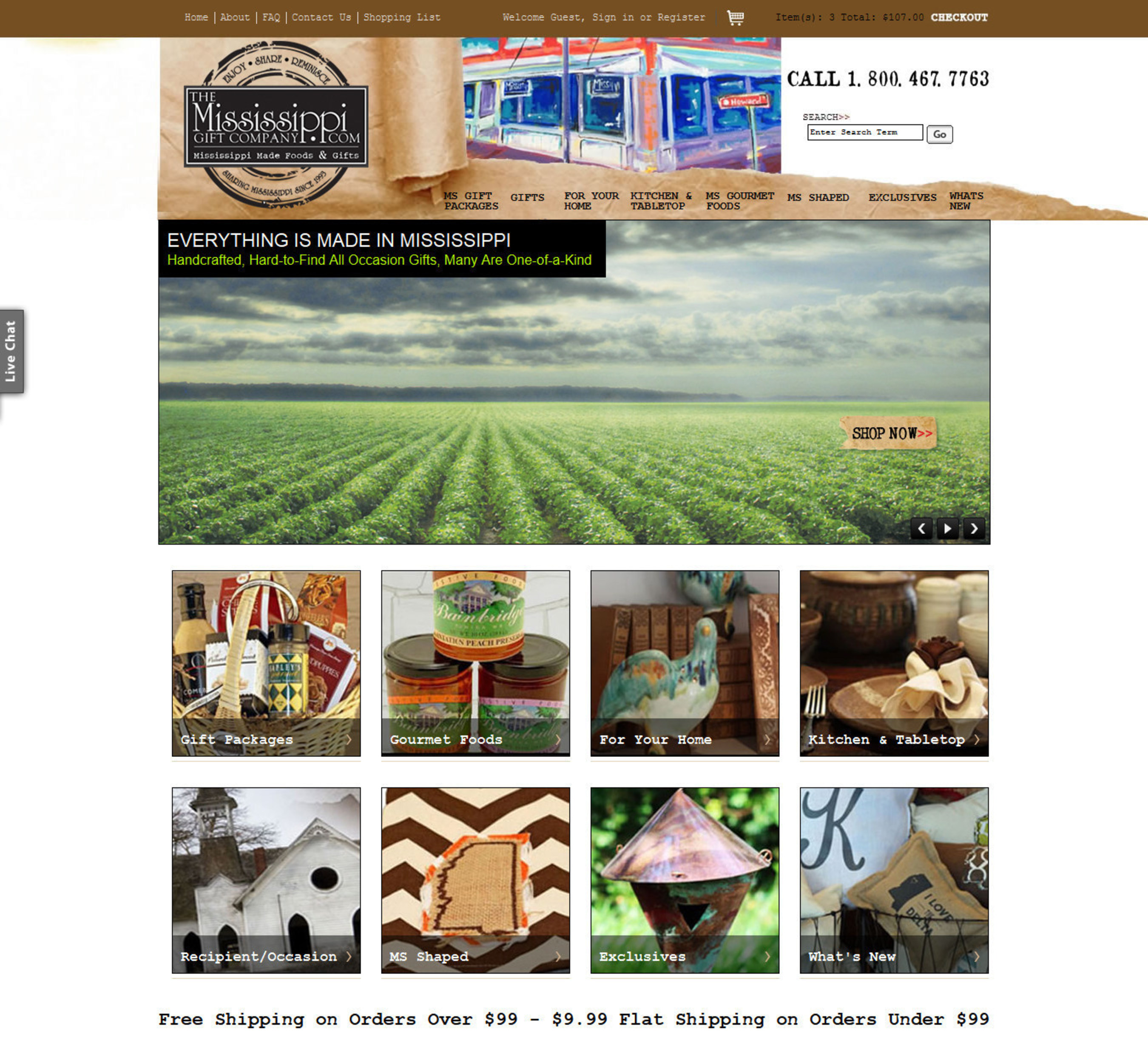 New Site Features Mississippi Made Foods, Gifts and Home Decor