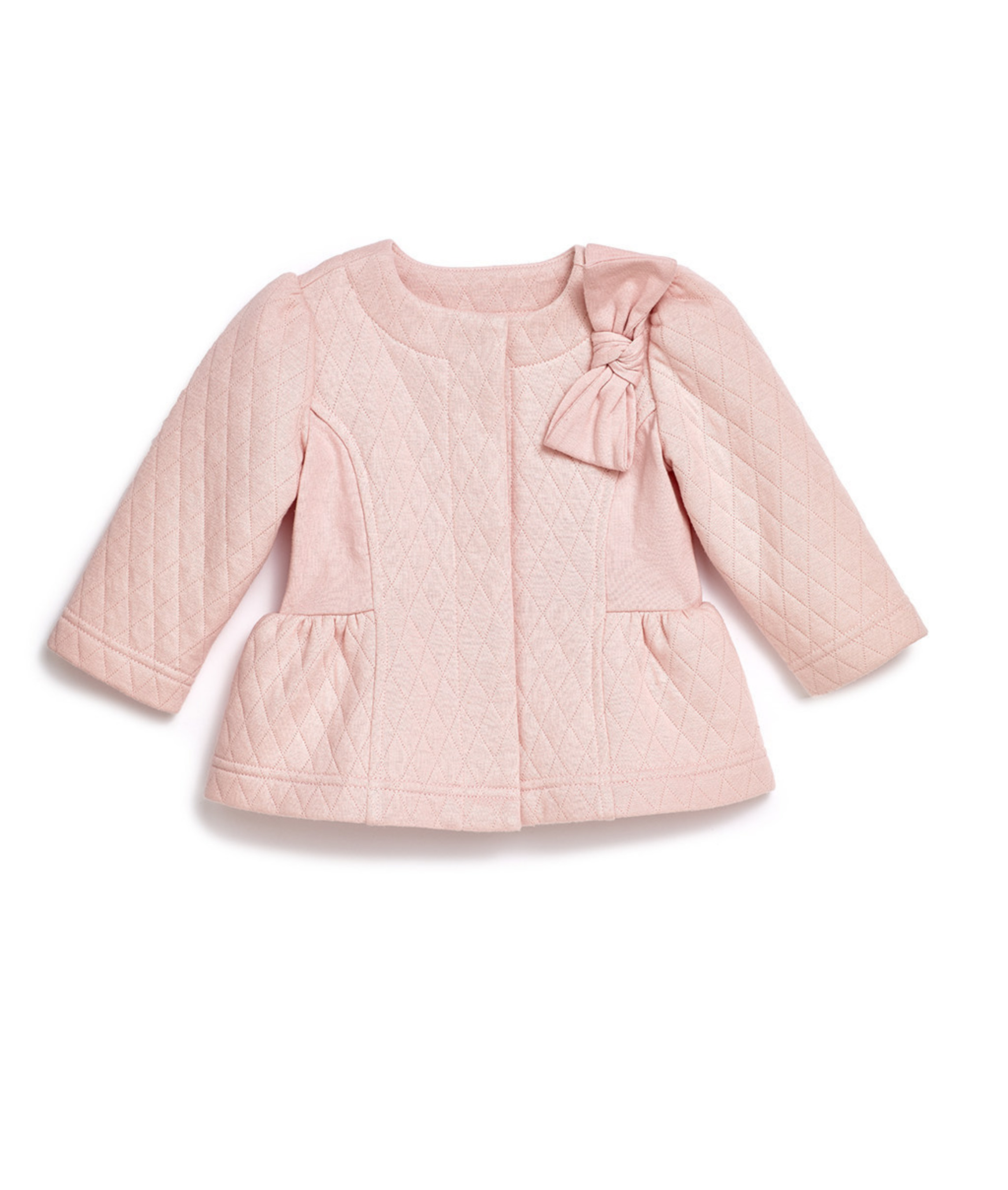 Girls Pink Quilted Jacket - T.J.Maxx
