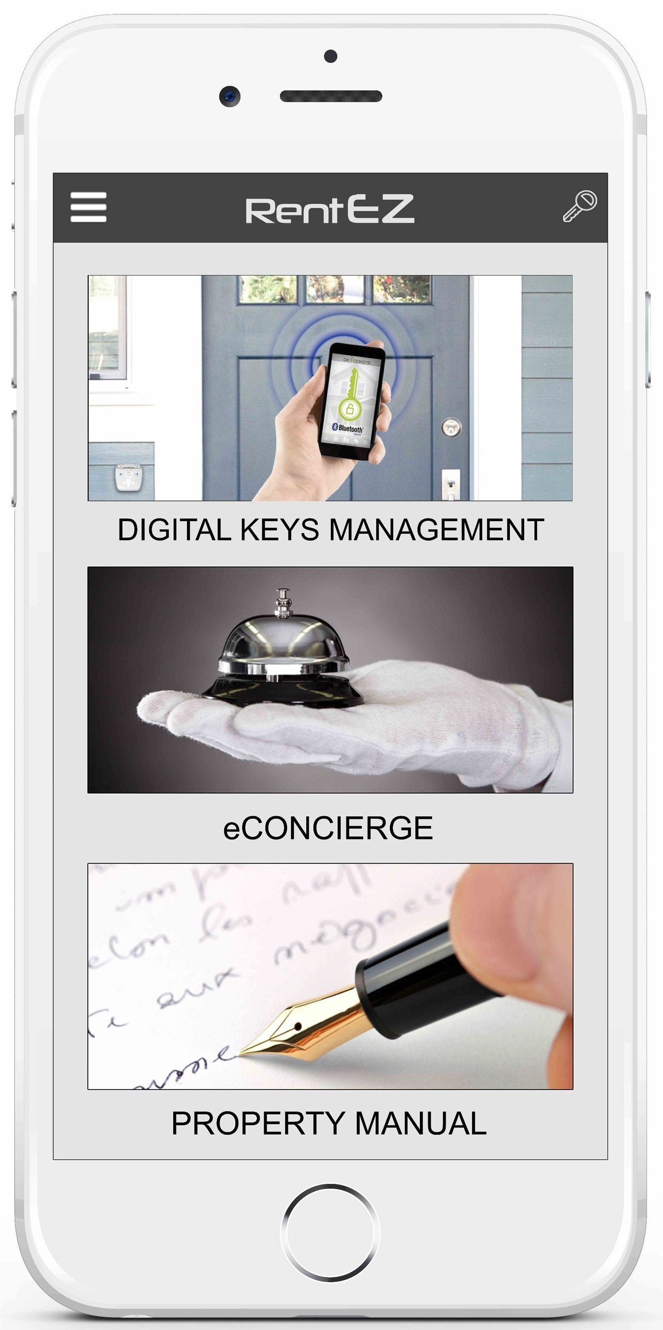 The RentEZ app from OKIDOKEYS makes professional concierge services easy and affordable for vacation rentals and home sharing.