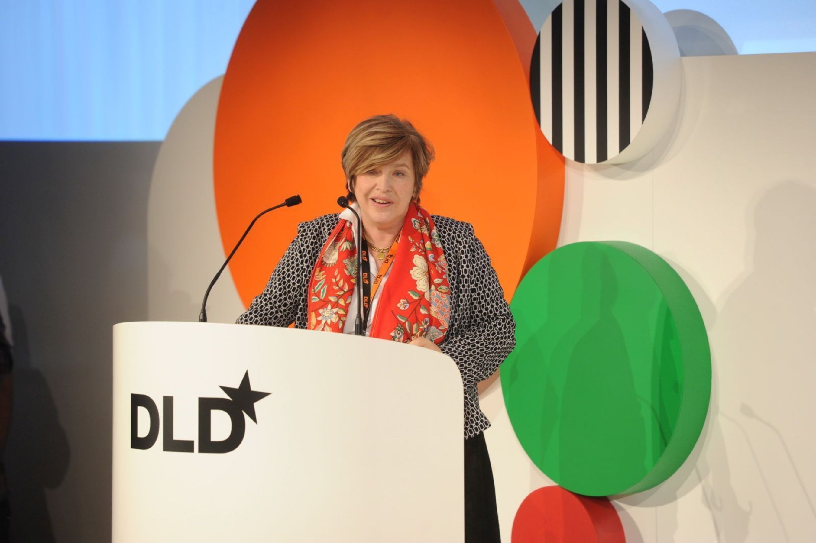 DLD founder and manager Steffi Czerny will welcome more than 150 international speakers at DLD15 to discuss the influence of continued digitalisation on society, the world of work, industry, mobility, art and design. (PRNewsFoto/Hubert Burda Media)
