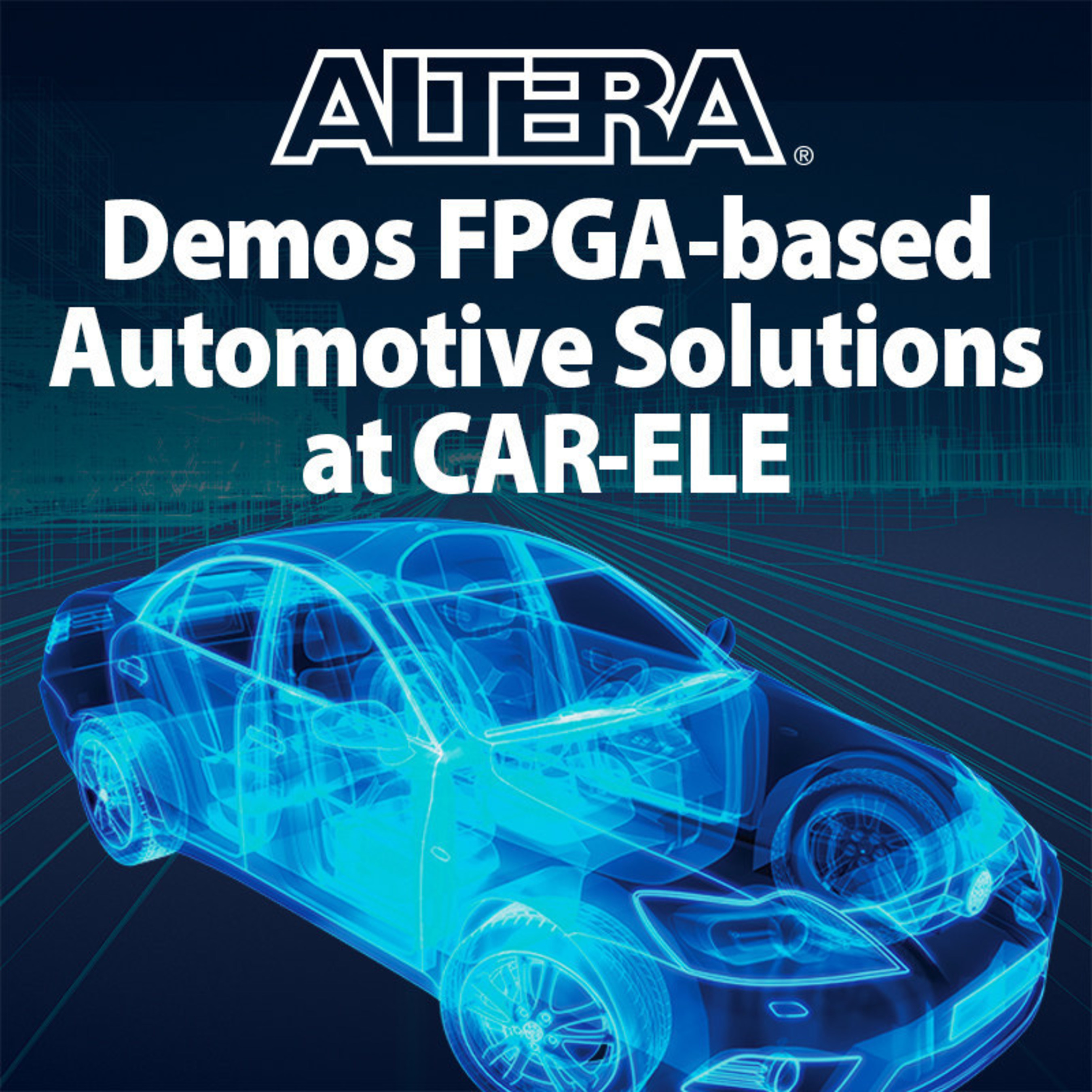 Demonstrations include solutions for ADAS, electric vehicle powertrain and infotainment systems. Booth West 8-49.