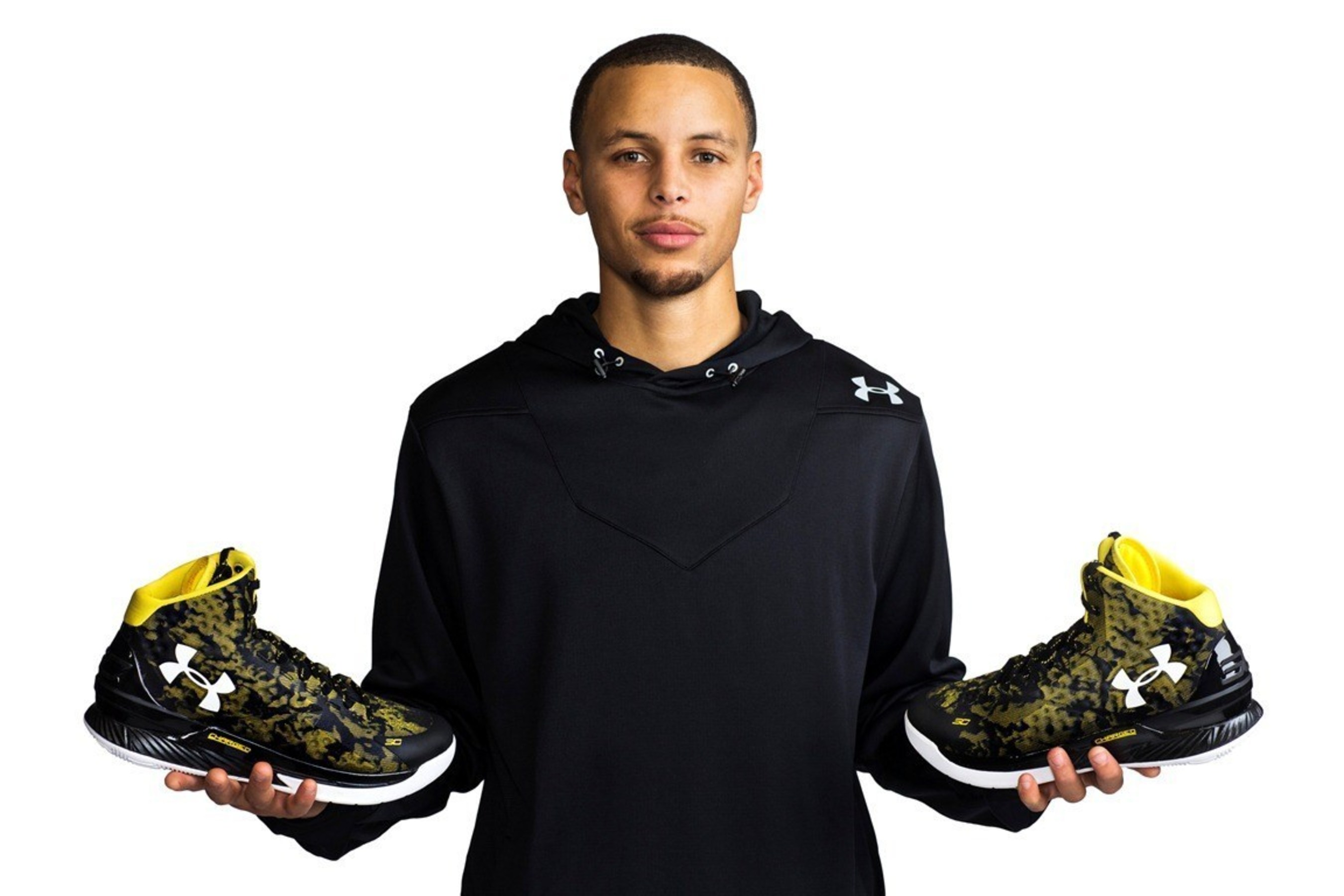companion stitch Wednesday Under Armour Debuts Stephen Curry's First Signature Shoe