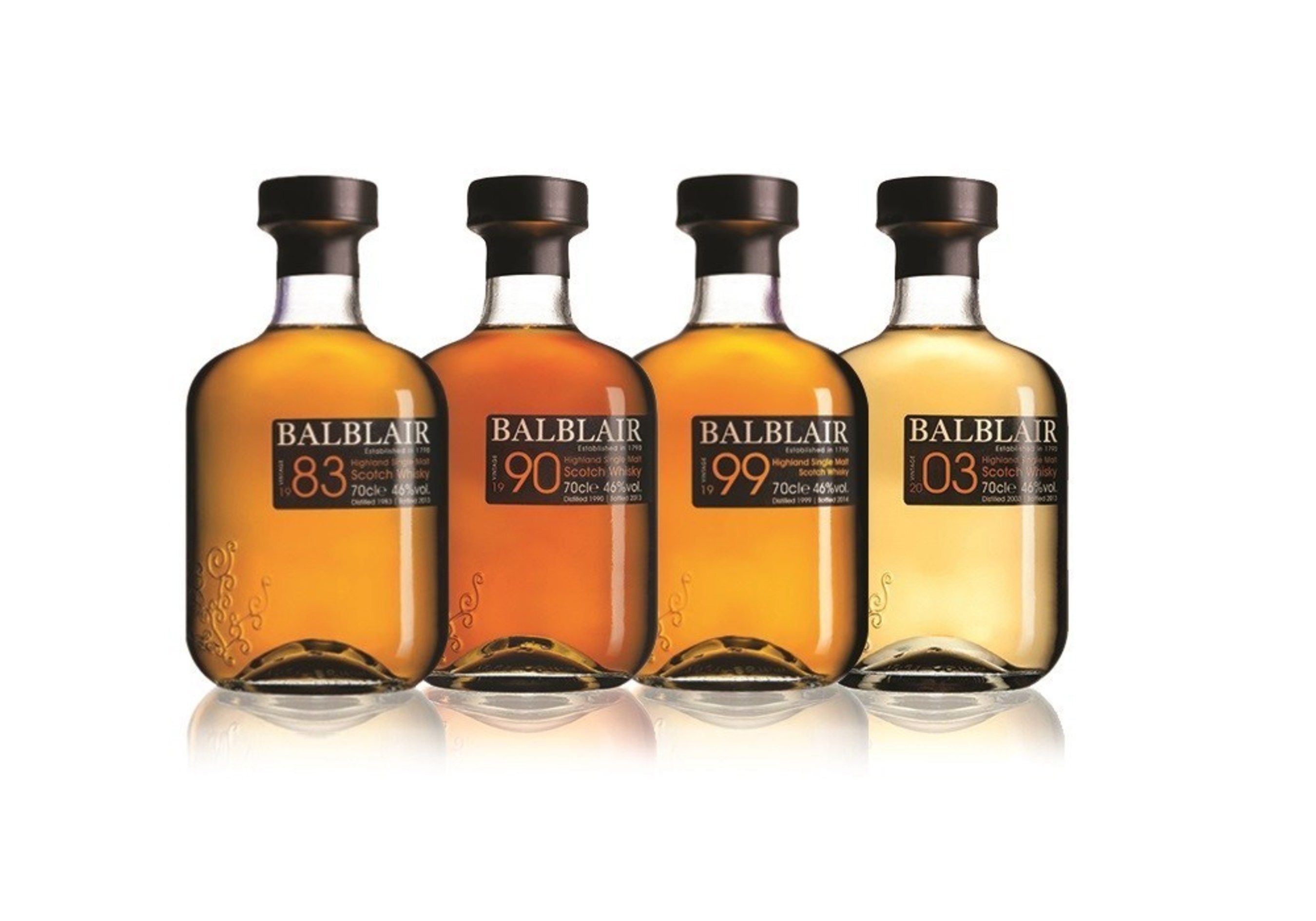 Latest vintage releases from Balblair Single Malt Scotch Whisky distillery