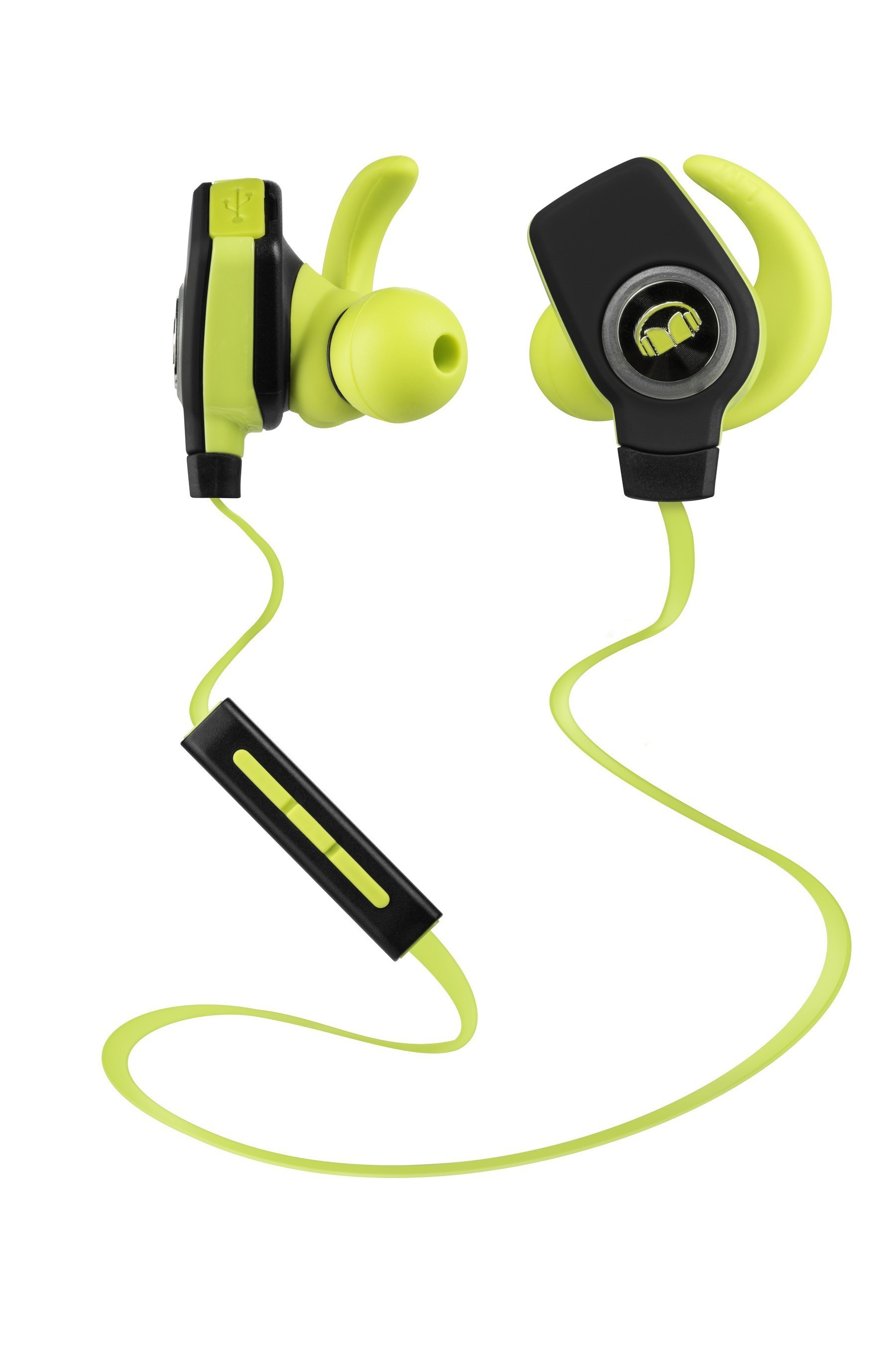 Monster created the World's thinnest, lightest and most versatile headphone for athletes. This was made possible by the integration of an innovative flat battery and folded circuit design. It is joined by the iSPORT(R) Bluetooth Wireless (SRP: $129.95), which also brings the powerful Monster music listening experience to virtually any tough workout routine. Both models are water resistant, so they are ideal for wearing on tough mountain trails or jogs through the park in ran or shine.