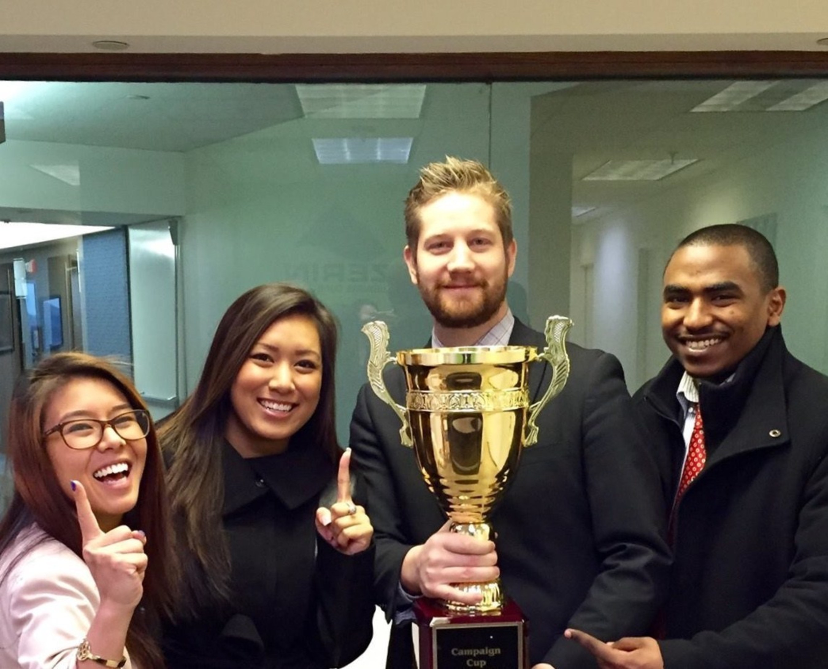 Zerin Business Consulting Earns Campaign Cup Trophy