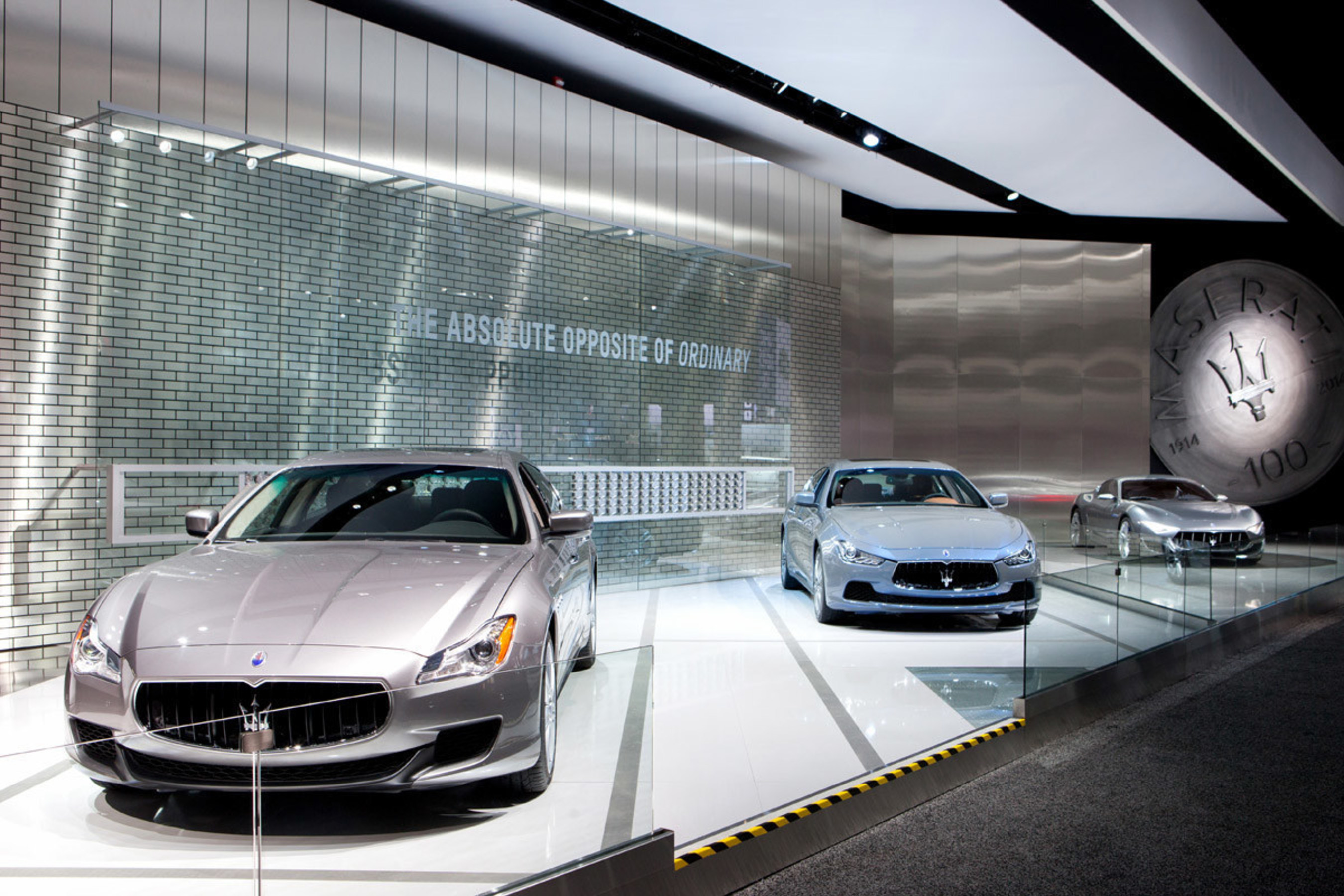 Maserati Display at 2015 Detroit Auto Show (NAIAS)