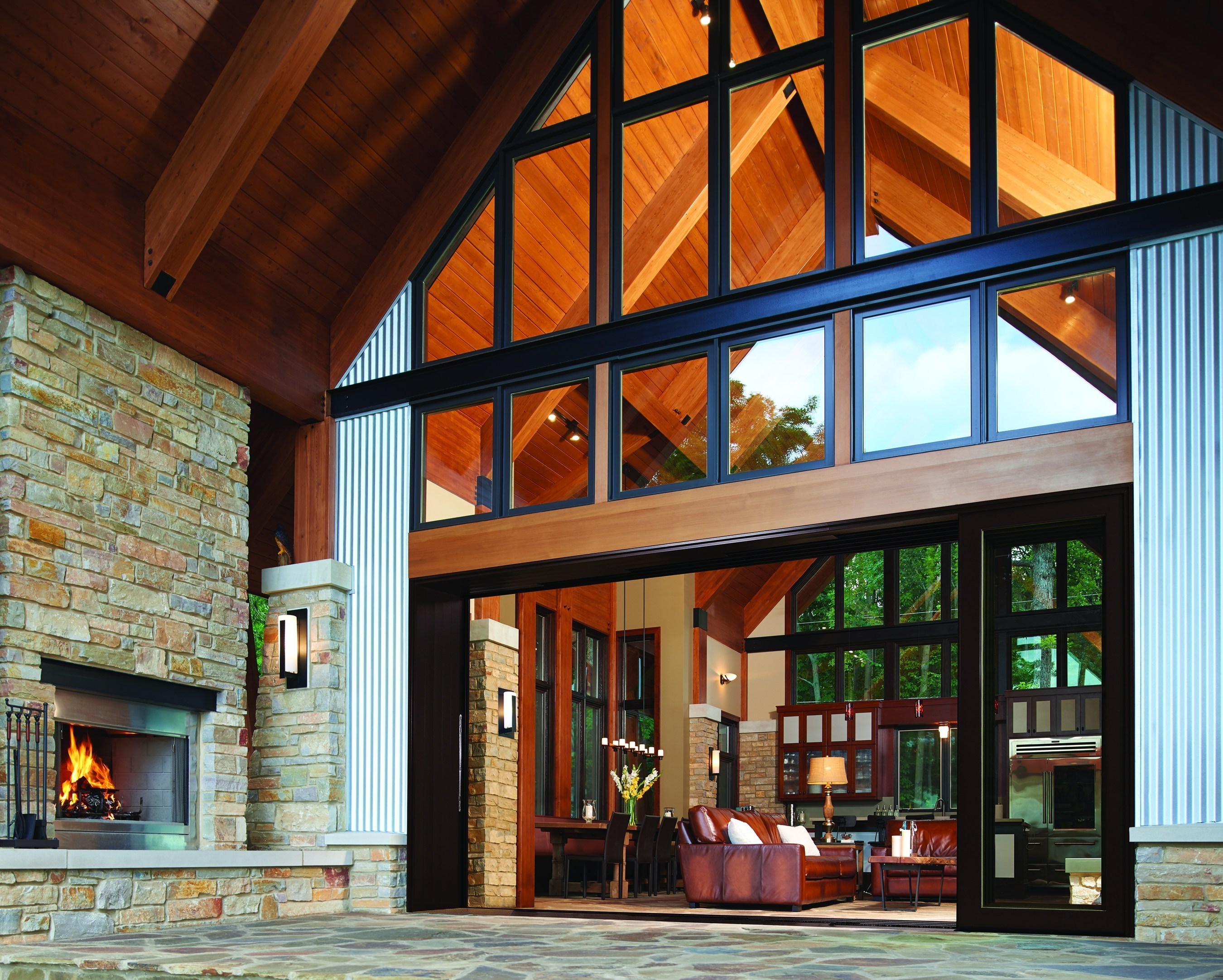 The Ultimate Multi-Slide Door is the latest addition to Marvin's Scenic Doors line.