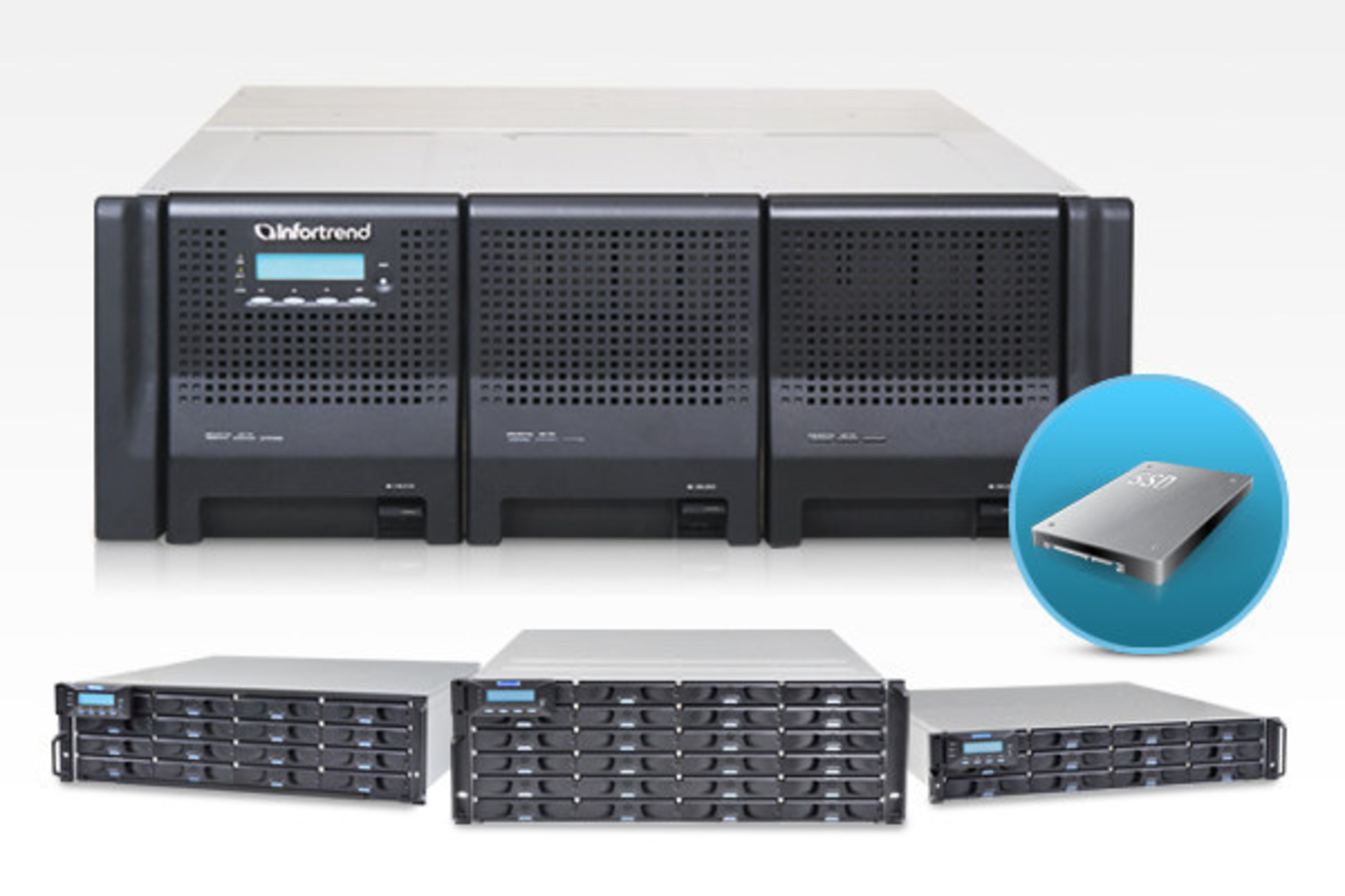 Infortrend EonStor DS 3000T RAID systems and SSD solutions