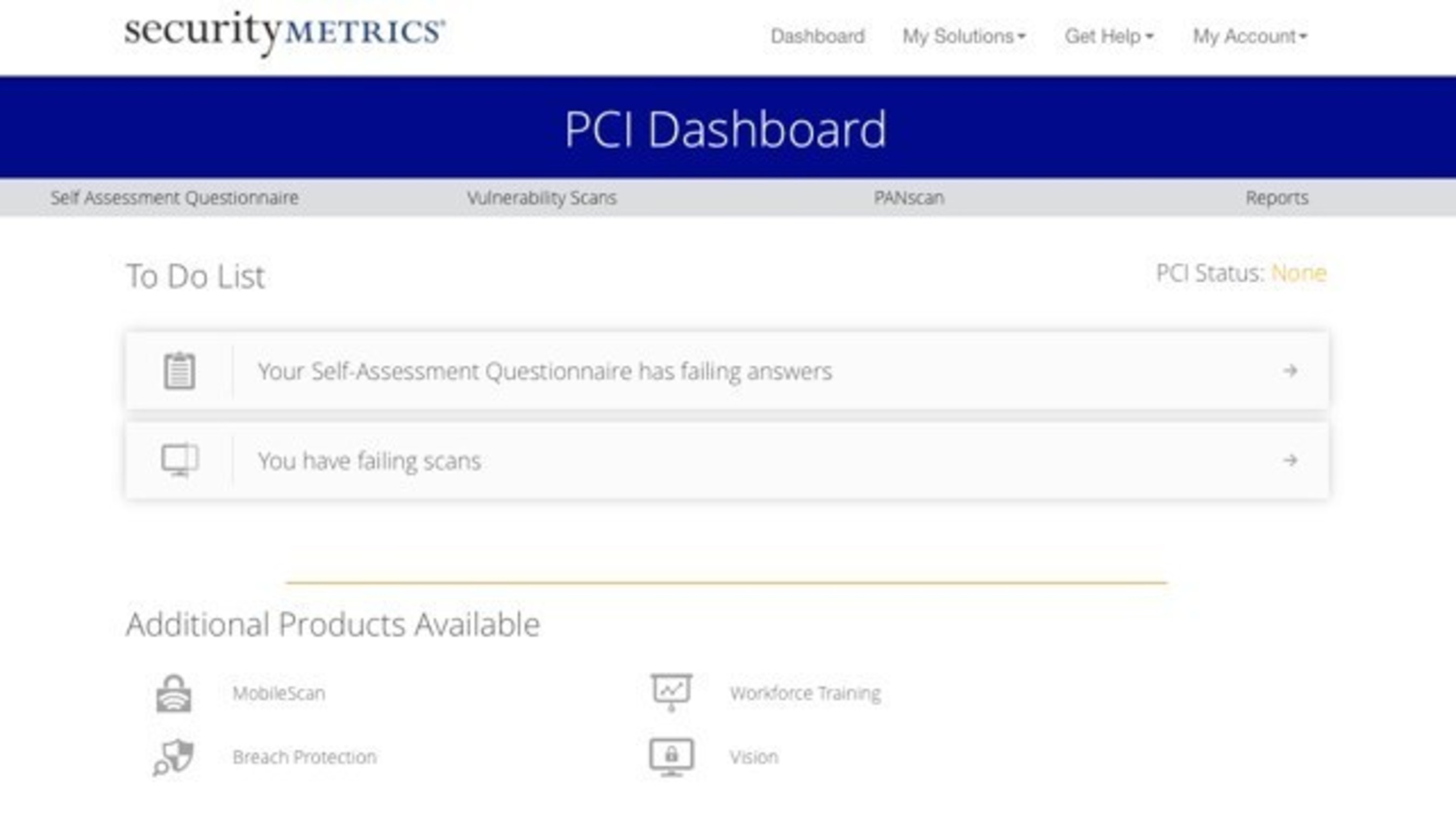 SecurityMetrics created a new merchant portal to help users validate accurate compliance with PCI DSS 3.0.
