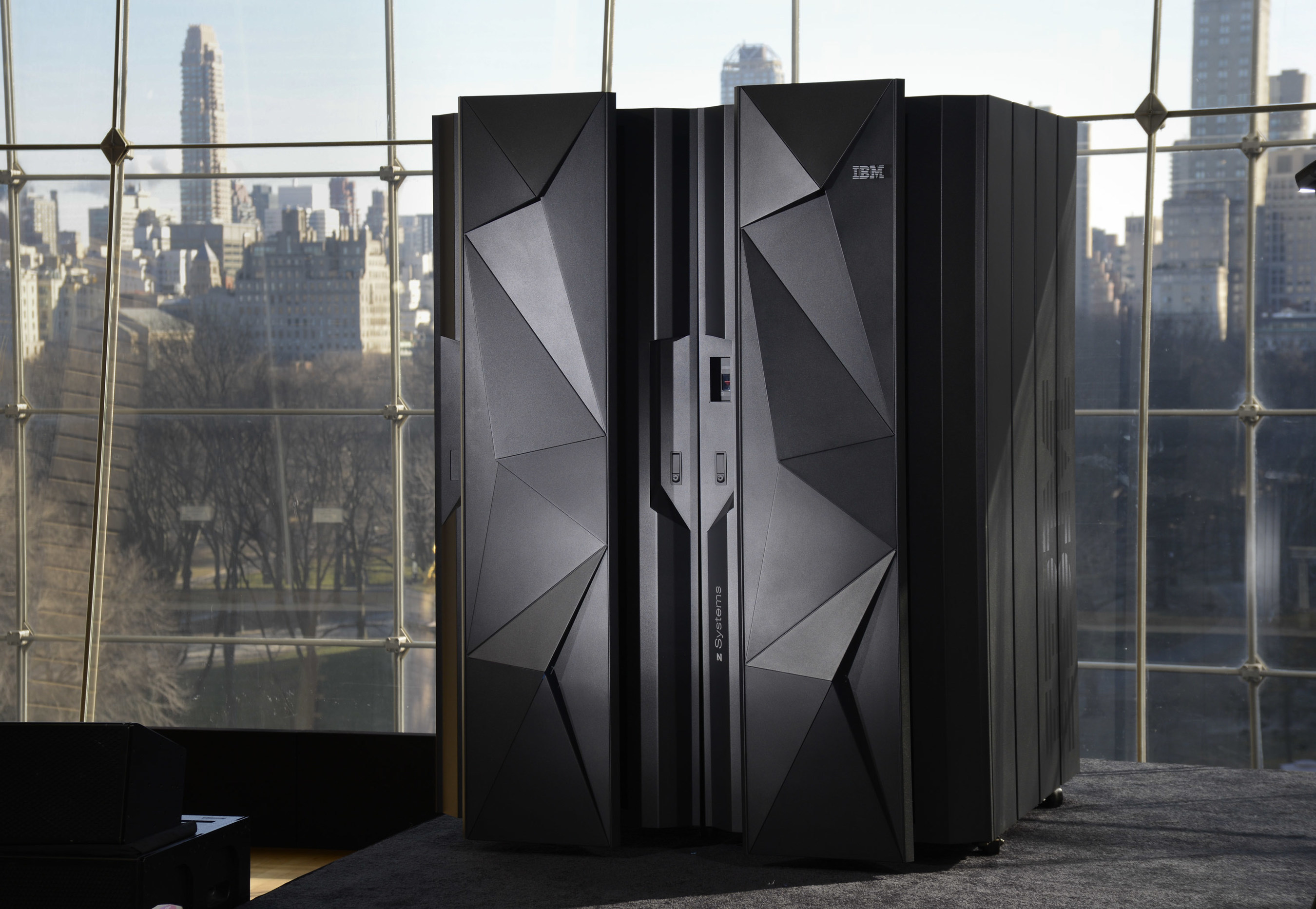 IBM unveiled its new z13 mainframe, one of the most sophisticated computer systems ever built. It culminates a $1 billion investment, five years of development, and includes more than 500 new patents and represents a collaboration with over 60 clients, underscoring IBM's commitment to providing higher-value, innovative technology for clients. (Augusto Menezes/Feature Photo Service for IBM)