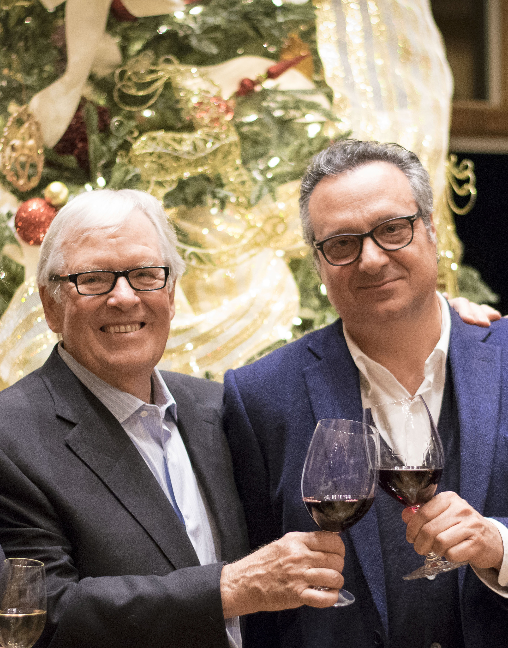 Bill Foley, Founder, Foley Family Wines and Mario Piccini, Managing Director, Piccini Wines.