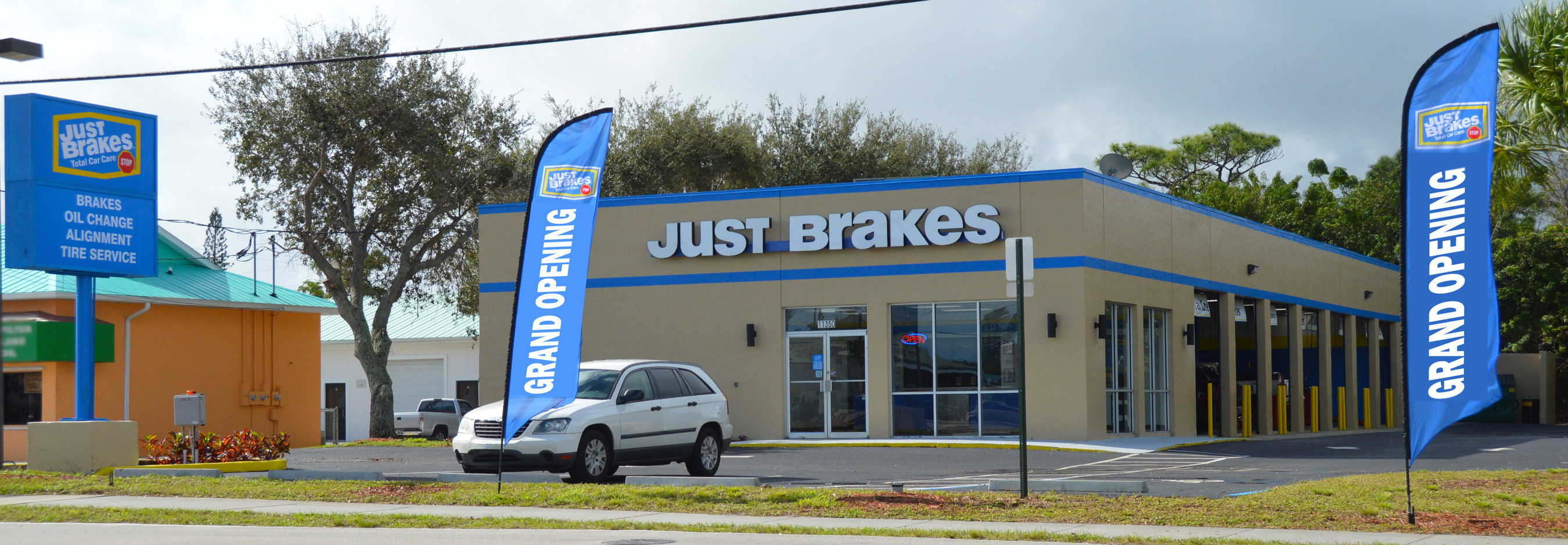 Just Brakes announces grand opening at 11350 Southeast Federal Highway in Hobe Sound, Florida. The new location is part of multi-stage plan to expand Just Brakes in existing and new markets, coming 1 year after Just Brakes was acquired by a group including Hicks Equity Partners, Gemini Investors, Monhegan Partners and Just Brakes CEO Bill Ihnken. In addition to brake system diagnosis and repair services, the Hobe Sound location is also a full service tire and maintenance services facility. Just Brakes aims to provide its customers with the quality and value they've come to expect from the Just Brakes brand.