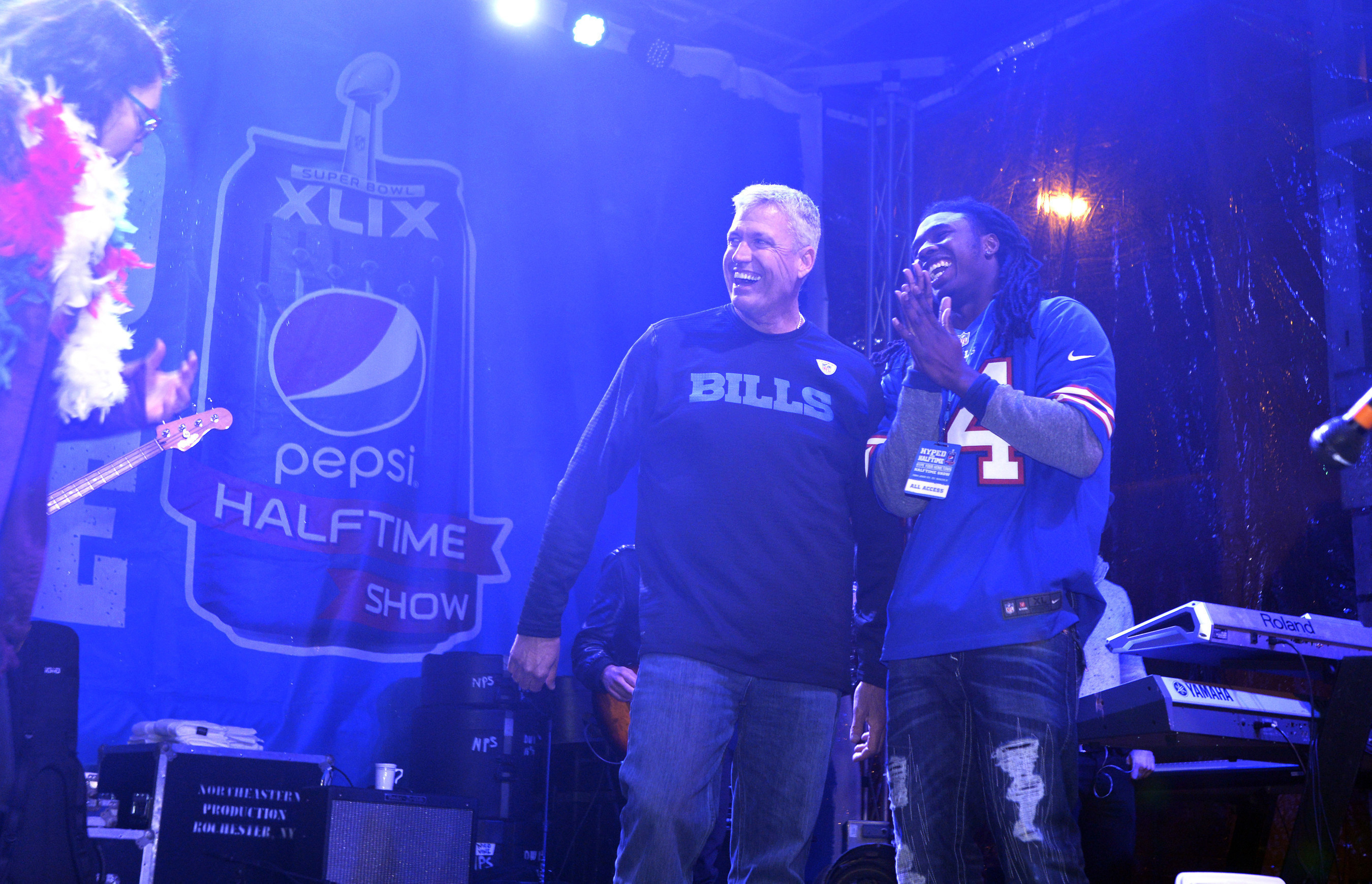 Rex Ryan, new head coach of the Buffalo Bills, and Sammy Watkins, star wide-receiver, joined America's most hyped hometown Rochester, New York for a once-in-a-lifetime halftime extravaganza to get fans hyped for the Pepsi Super Bowl Halftime Show.